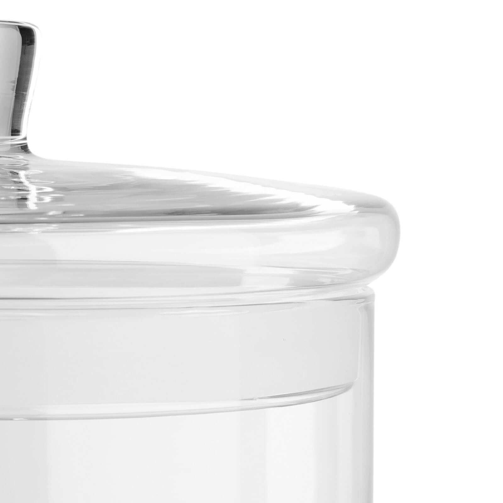 LEONARDO Vorratsdose »Glasdose mit Deckel handgefertigt TOP 1,5 Liter transparent«, (1 tlg.)