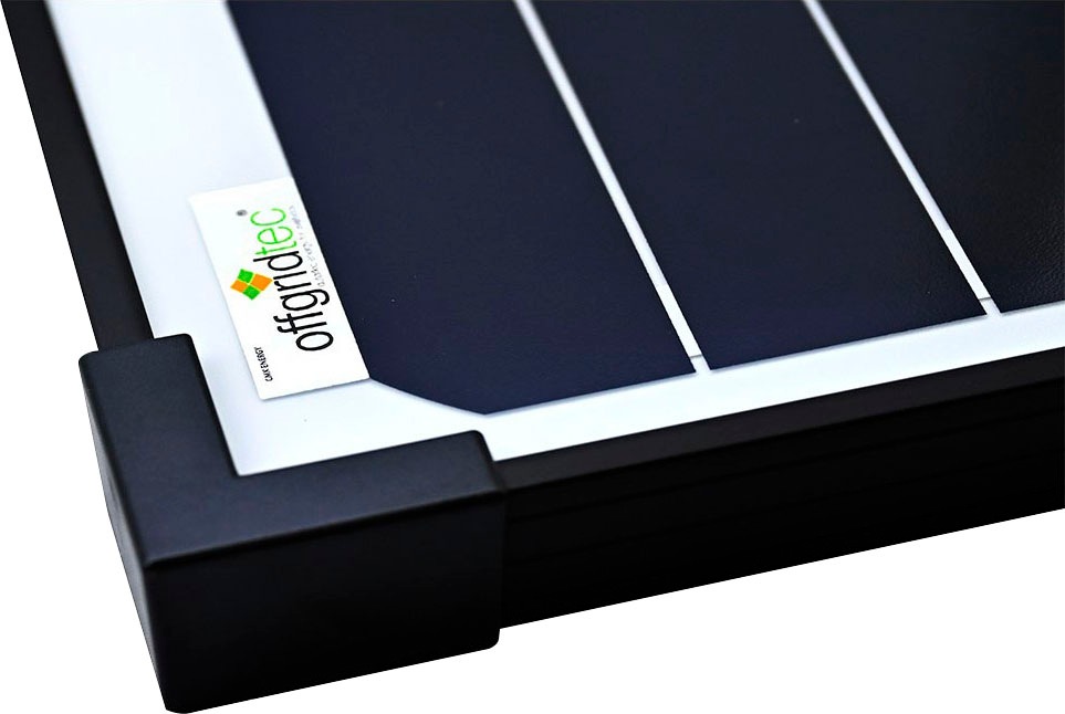 offgridtec Solarmodul »SPR-Ultra-80 80W SLIM 12V High-End Solarpanel«, extrem wiederstandsfähiges ESG-Glas
