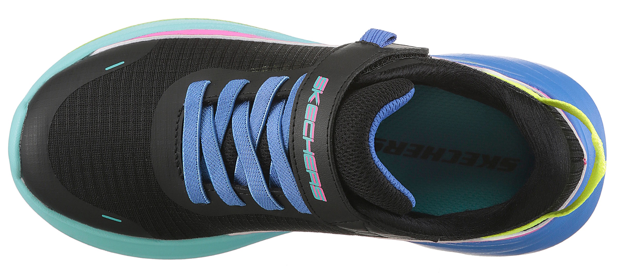 Skechers Sneaker »WAVE 92«, Halbschuh mit Klettverschluss, Größenschablone zum Download