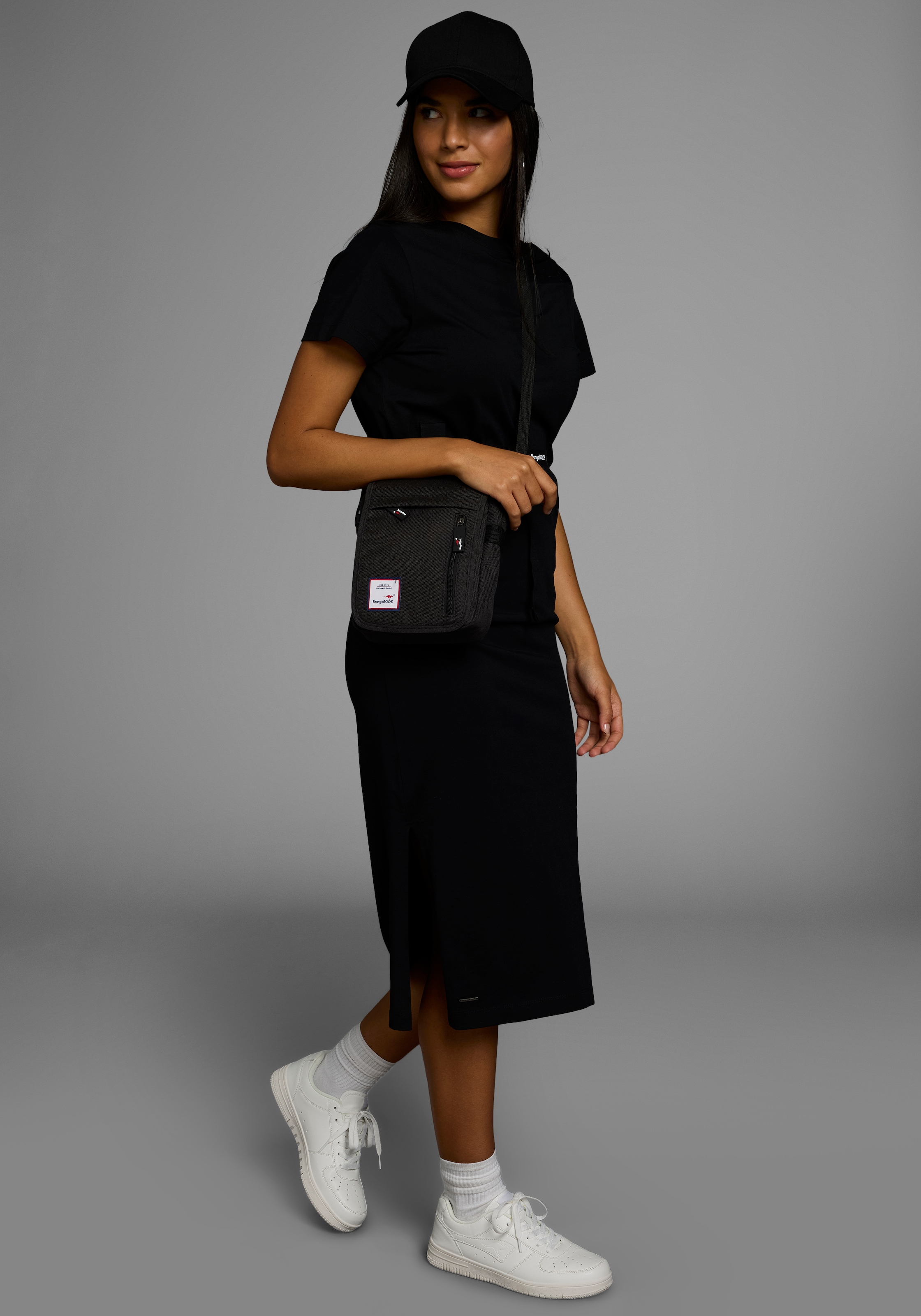 KangaROOS Midikleid, (2 tlg.), im sportlichen Look aus festem Jersey - NEUE KOLLEKTION