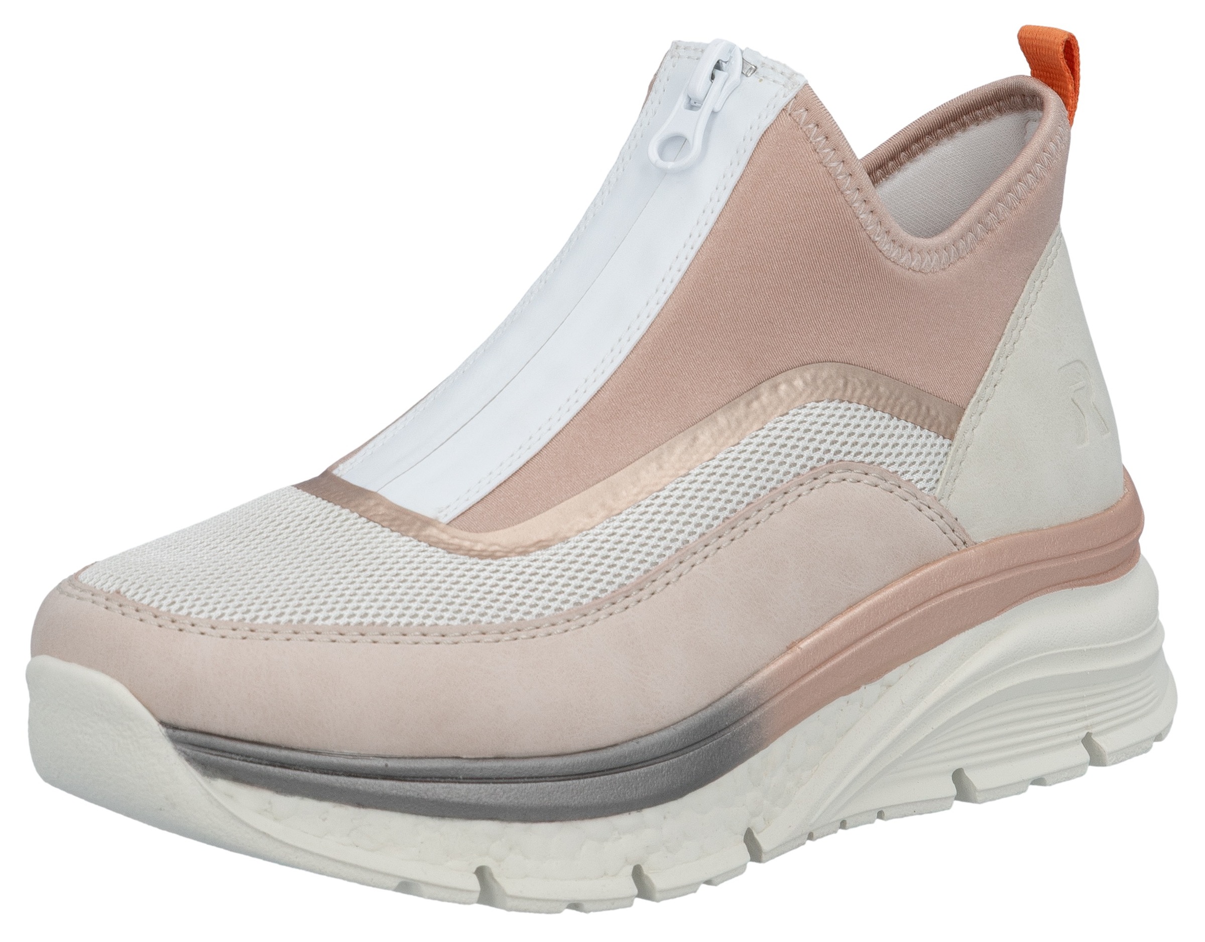 Rieker Schlupfboots, Keilabsatz, Freizeitschuh, High Top-Sneaker, Reißversc günstig online kaufen