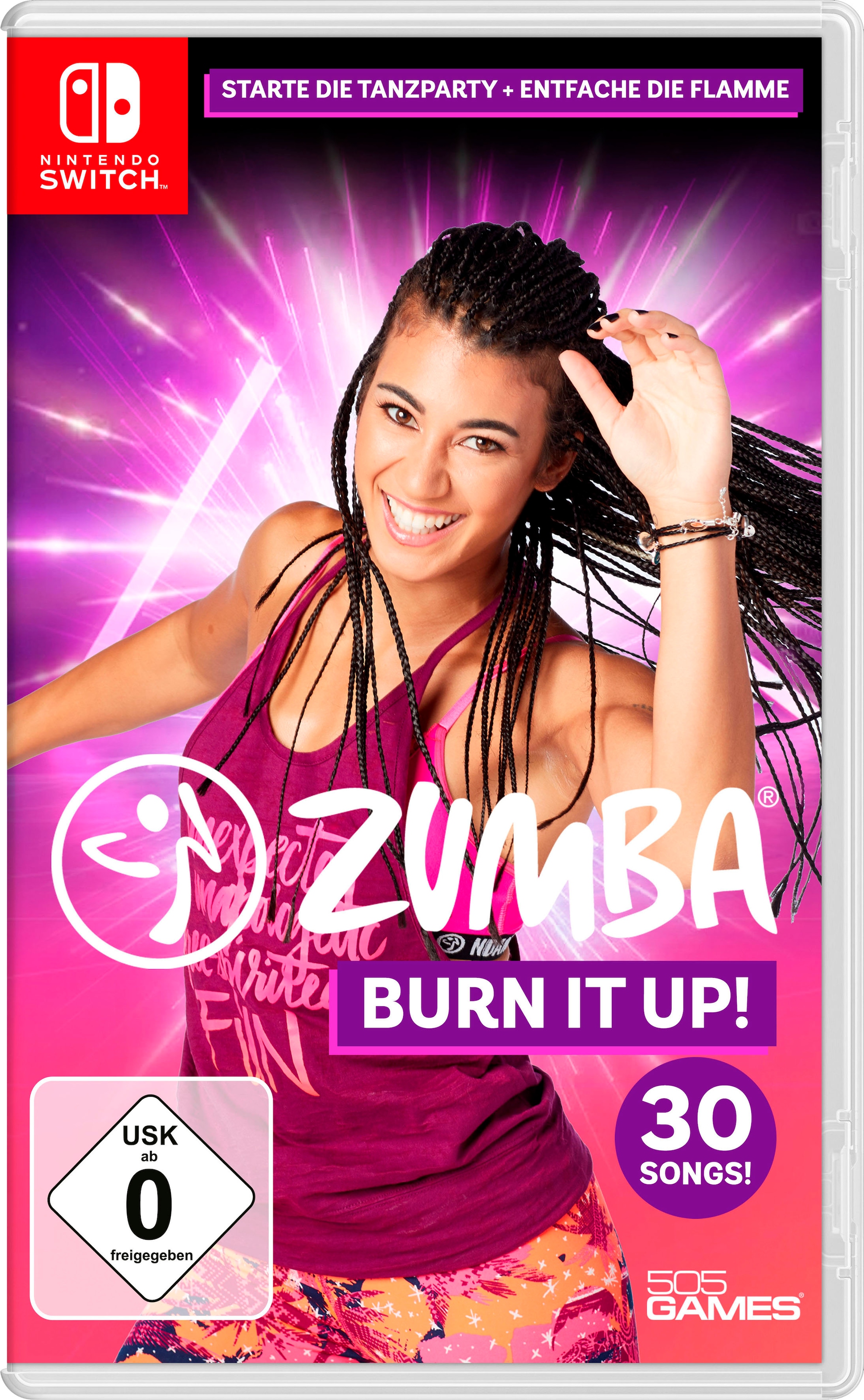 505 GAMES Spielesoftware »Zumba: Burn it up!«, Nintendo Switch