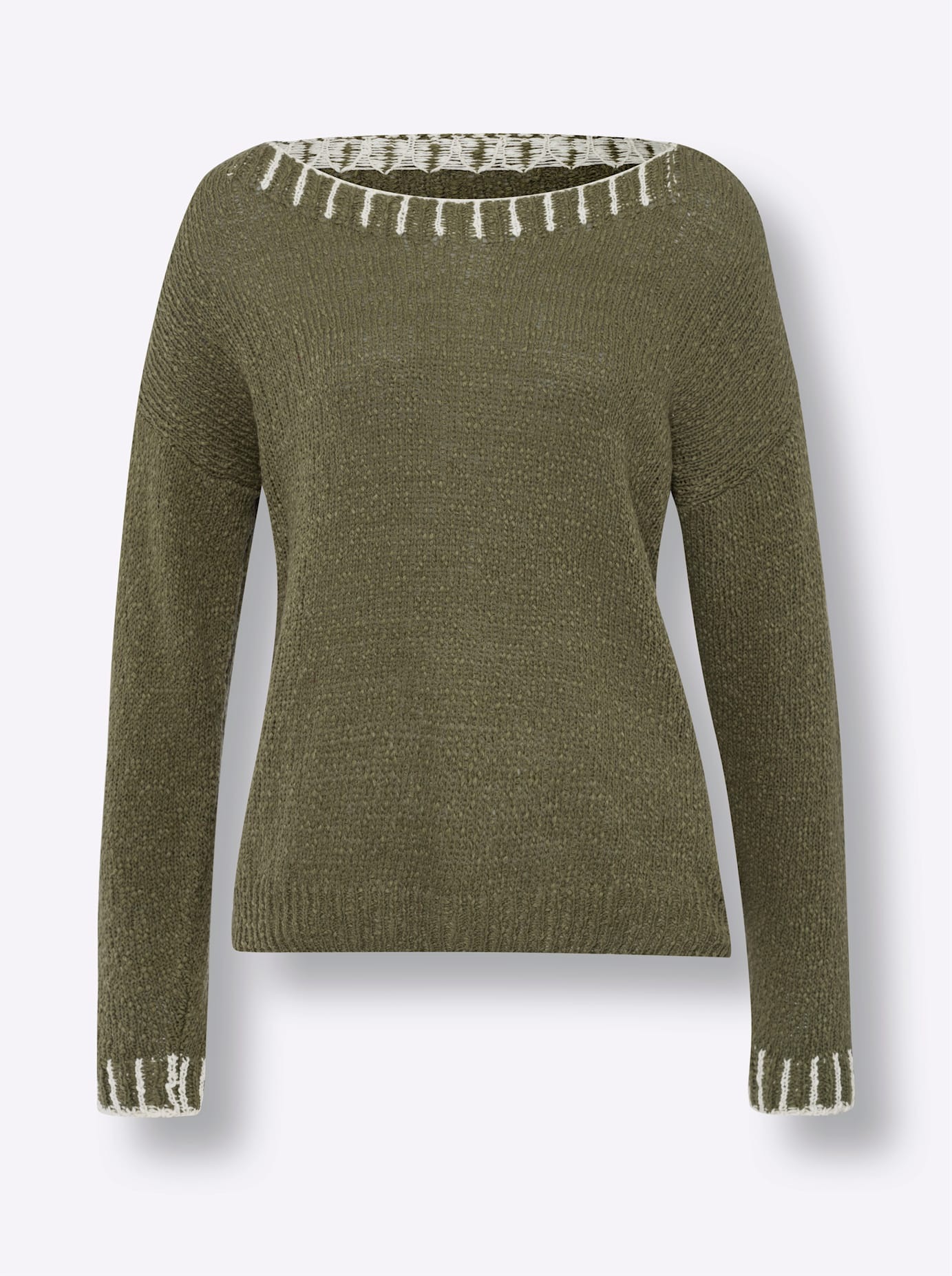HEINE Pullover Women's Green Size 38 3