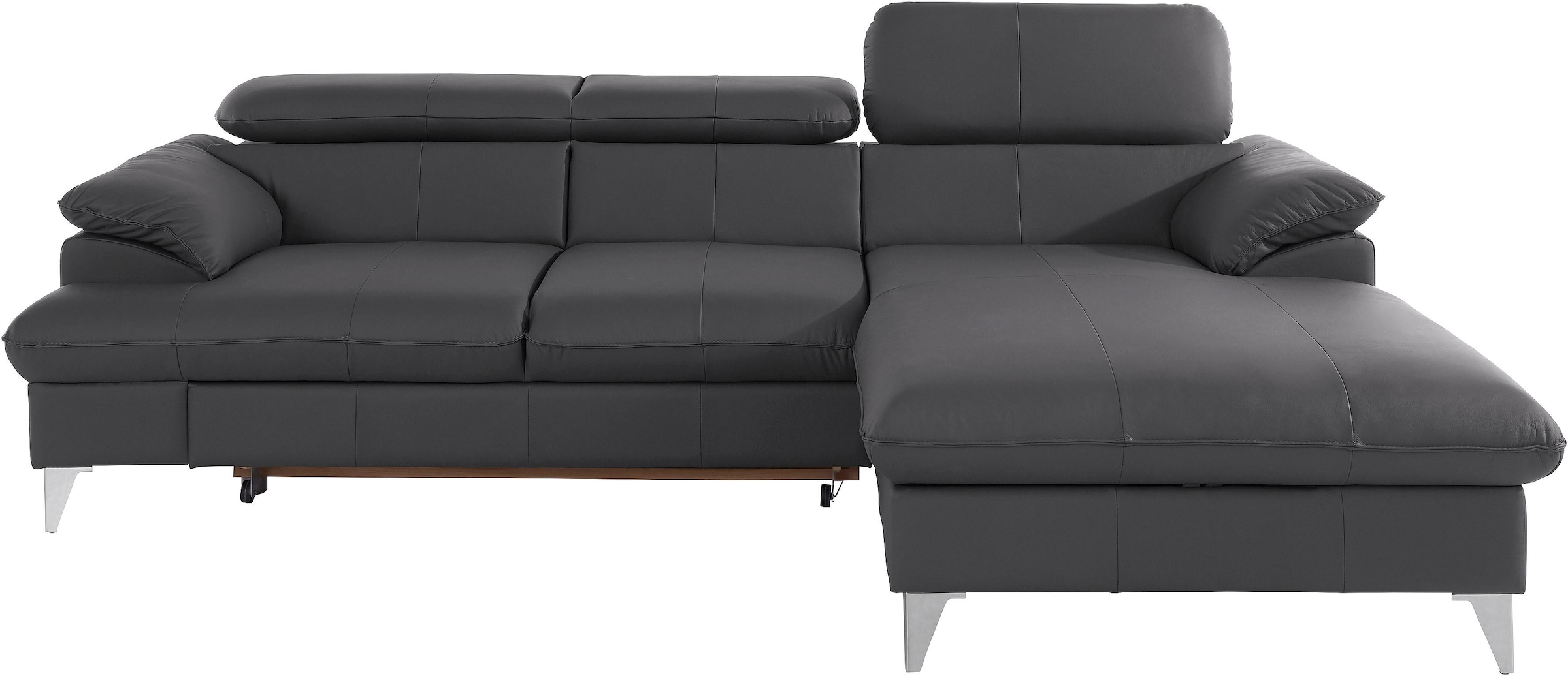 COTTA Ecksofa "Caluso L-Form", mit Kopfteilverstellung, wahlweise mit Bettf günstig online kaufen