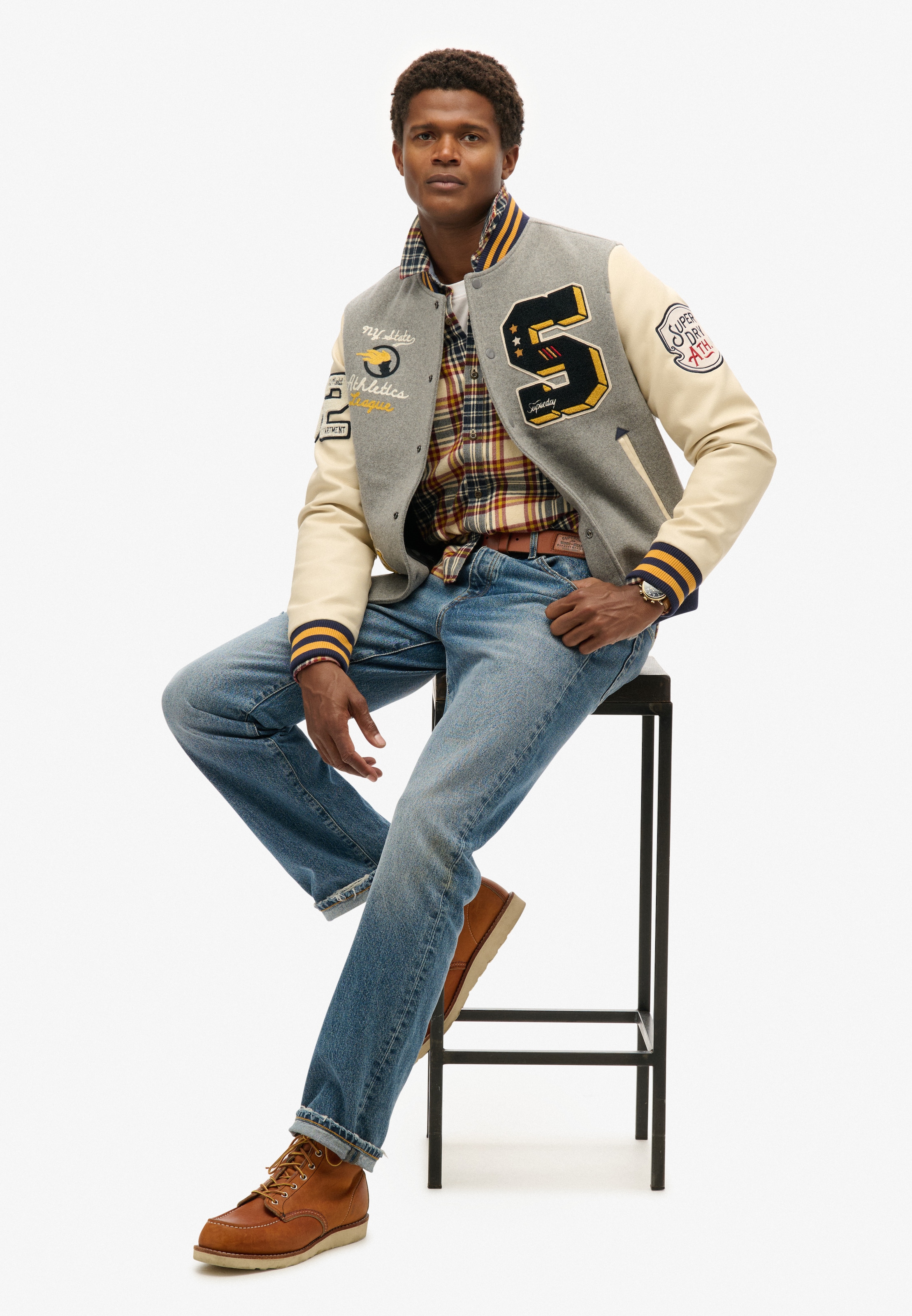 Superdry Parka »COLLEGE PATCHED BOMBER JACKET«