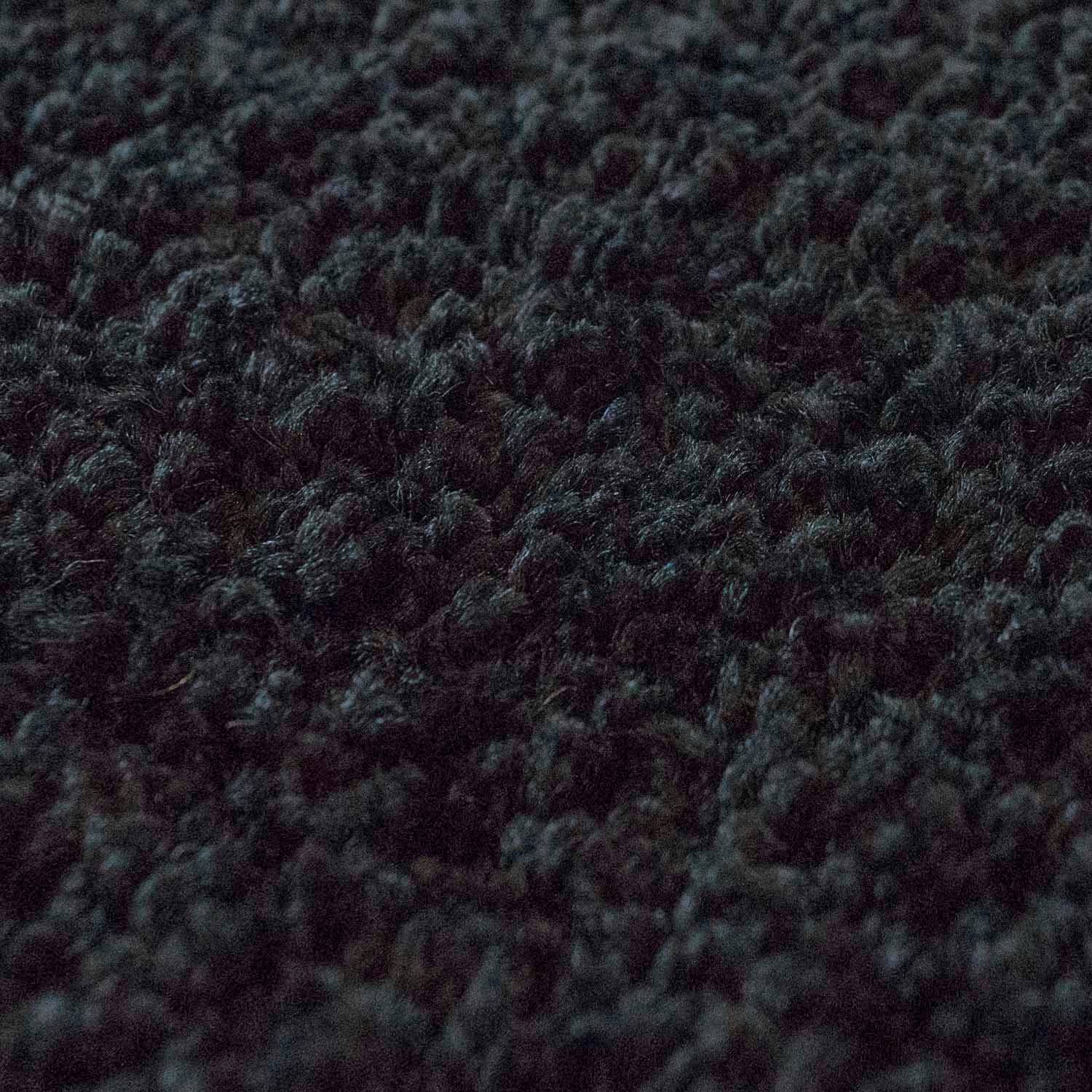 Carpet City Bettumrandung »Shaggi uni 500«, (3 tlg.), Shaggy Bettvorleger, Uni-Farben, Läuferset Langflor, Weich