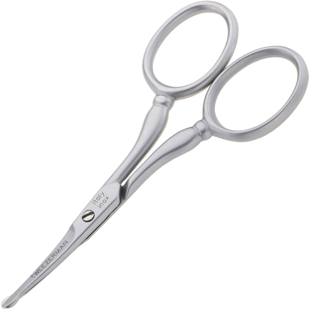 TWEEZERMAN Nasenhaarschere »GEAR Facial Hair Scissors«