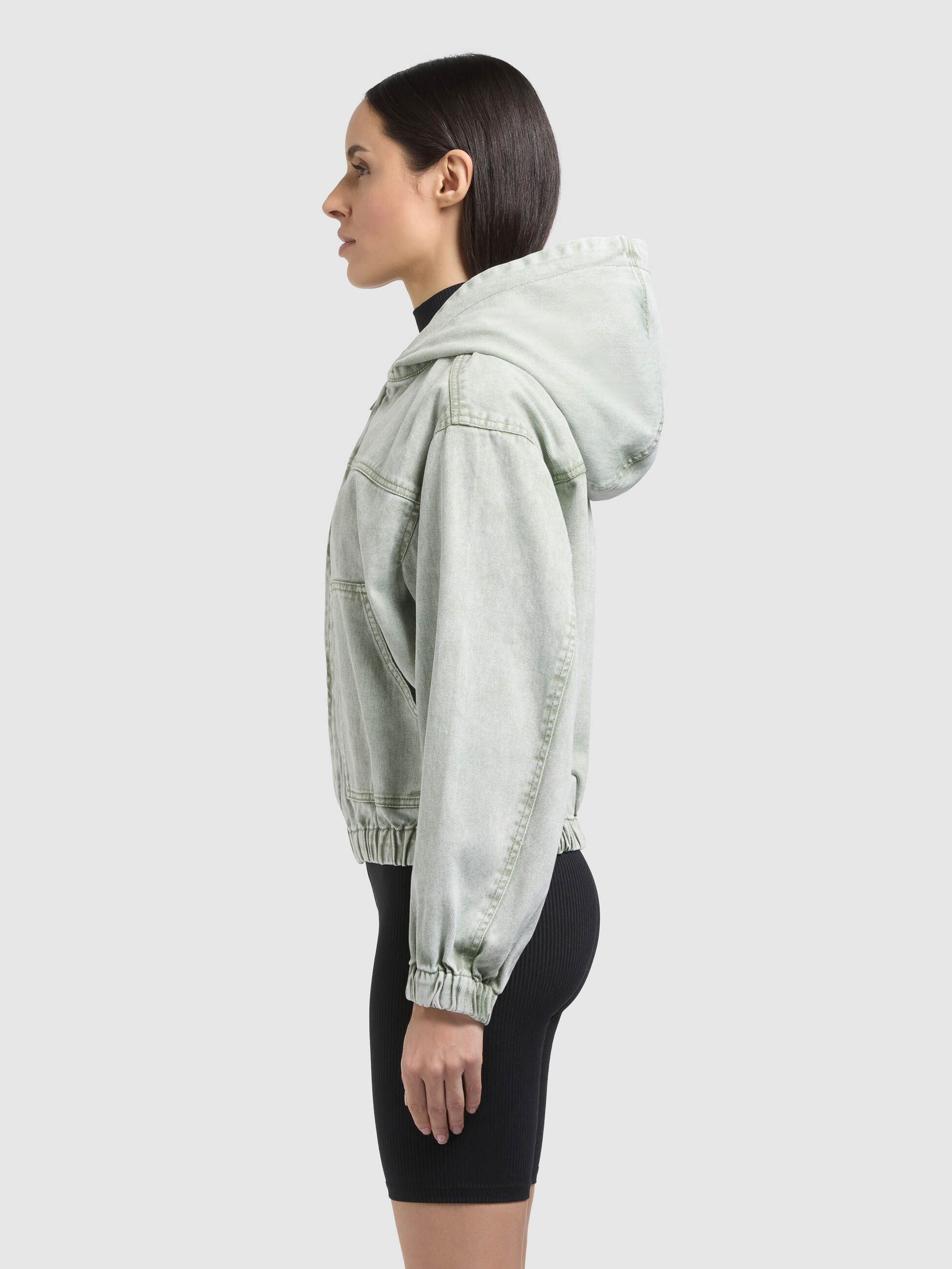 khujo Jeansjacke »GRETEL« mit Kapuze