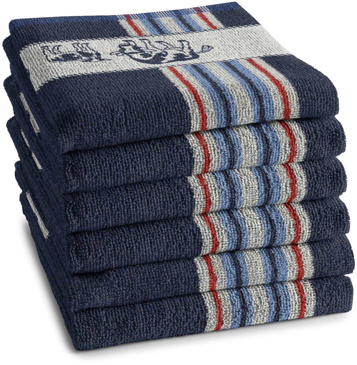 DDDDD Geschirrtuch "DDDDD Friesian Küchentuch 50 x 55 (6 Stück)" schnell tr günstig online kaufen