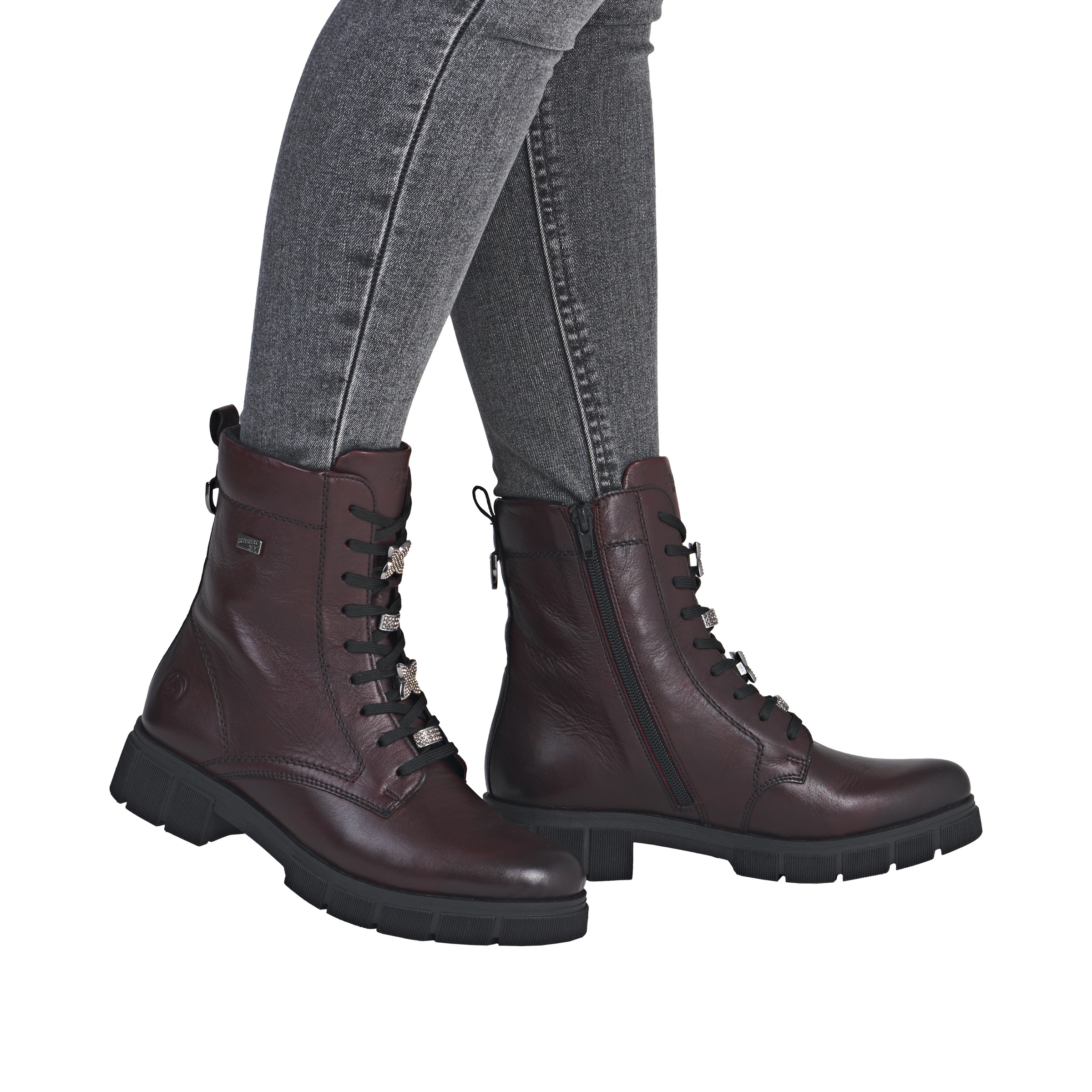 Remonte Schnürstiefelette, Outdoorboots, Schnürboots mit wasserabweisender TEX-Membran