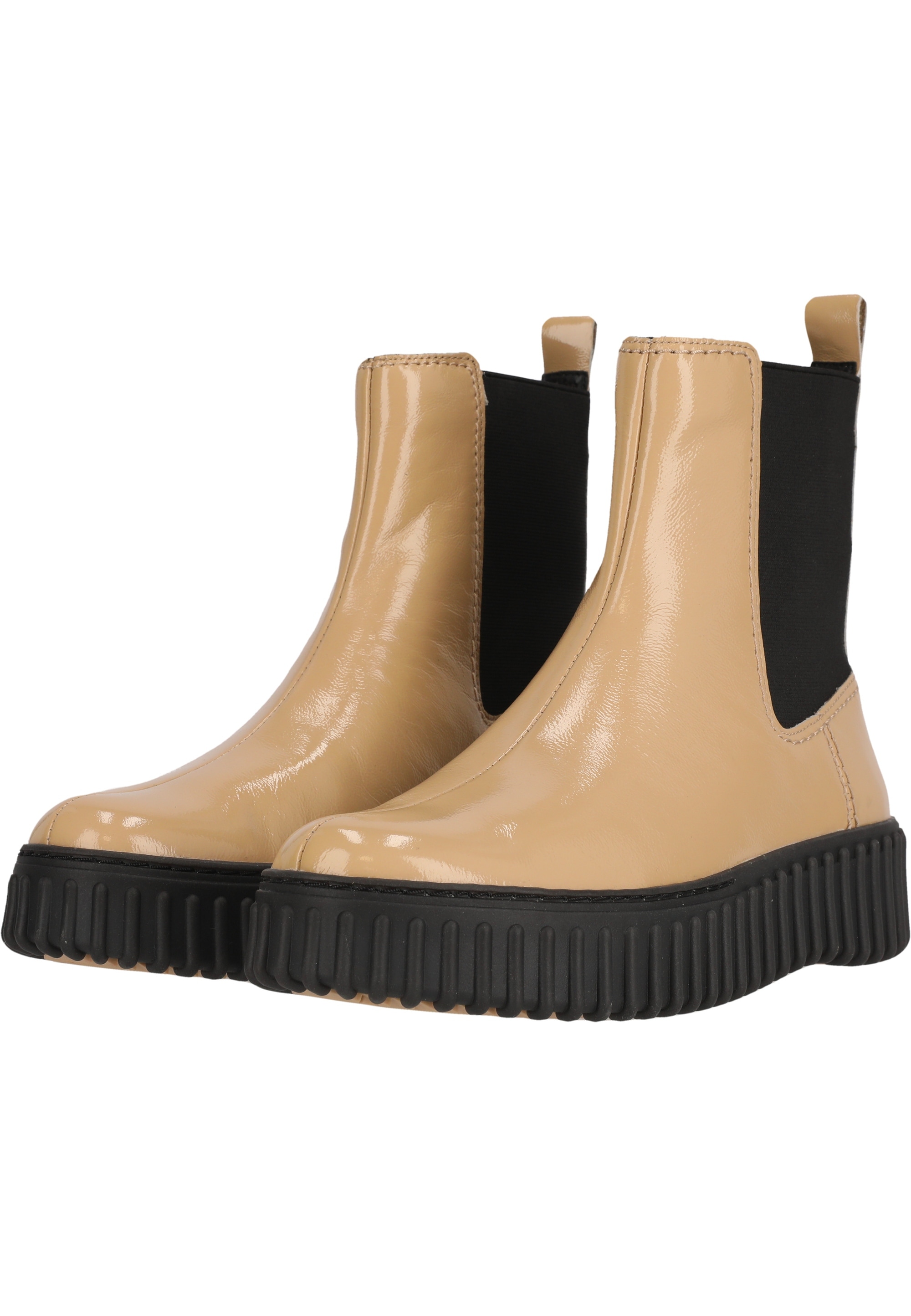 Clarks Stiefelette »Torhill Maple«, mit elastischen Einsätzen an den Seiten