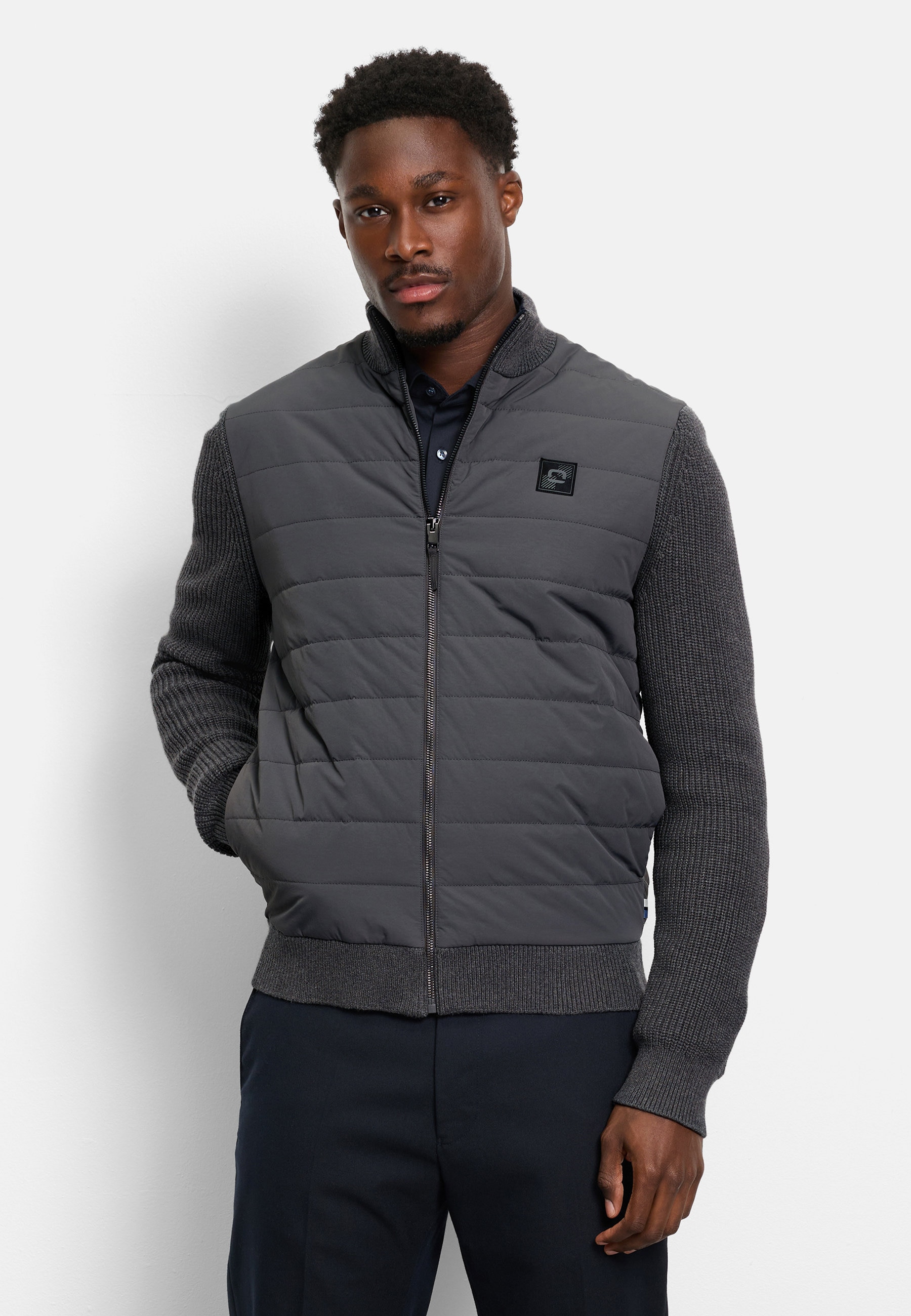 OLYMP Strickjacke "OLYMP Casual Strick" günstig online kaufen