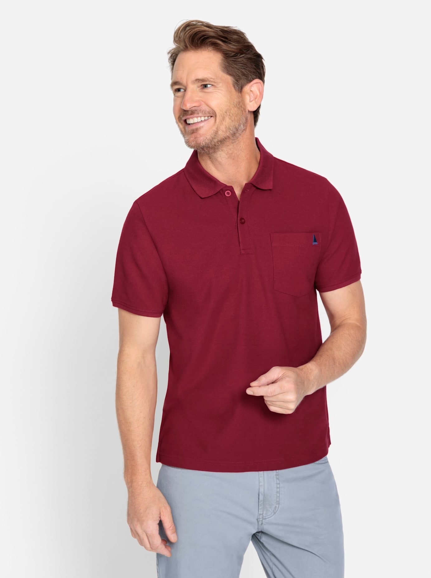 Catamaran Poloshirt "Kurzarm-Poloshirt" 1 Stk. tlg. günstig online kaufen