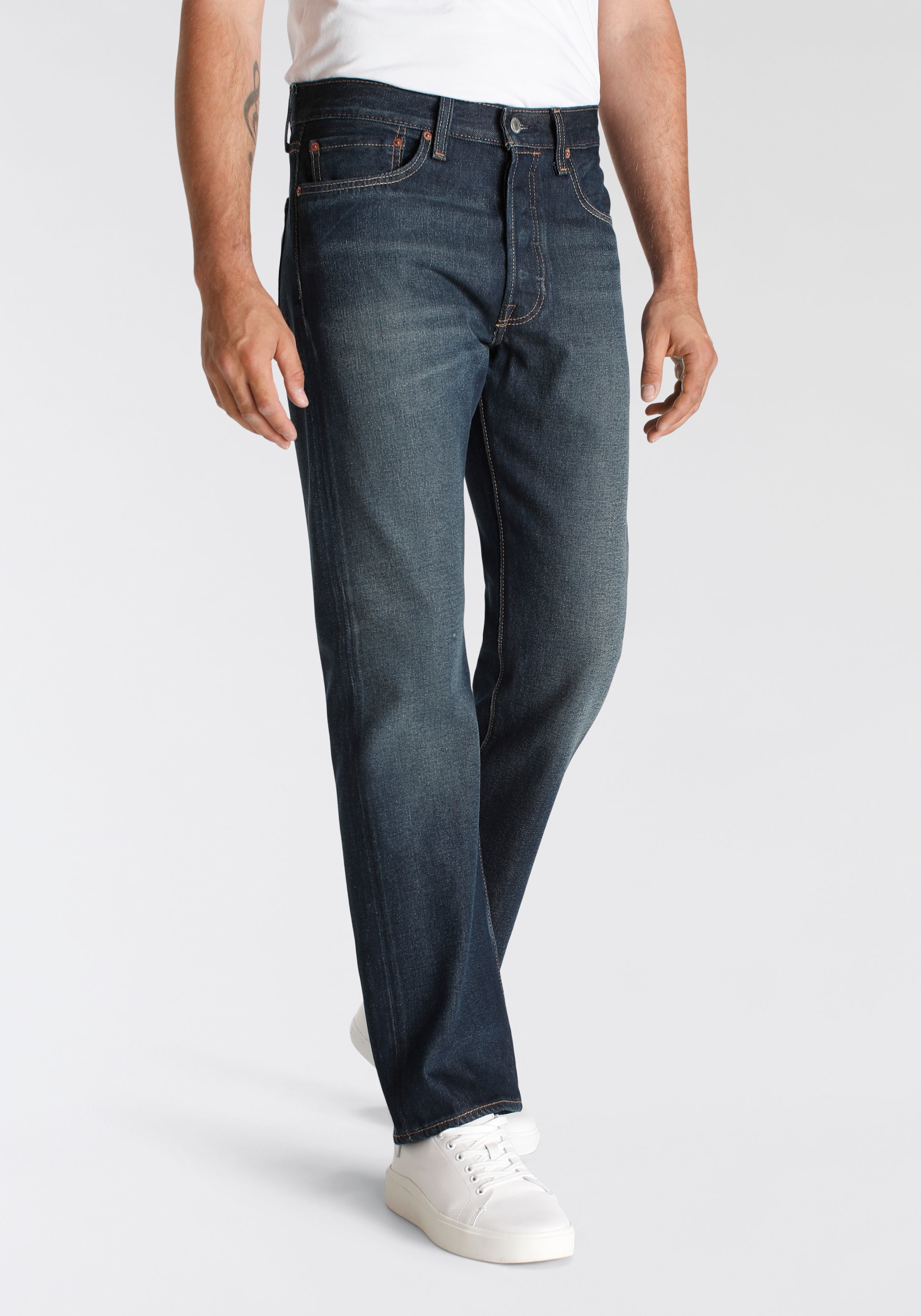 Levis Straight-Jeans "501 LEVIS ORIGINAL", mit Markenlabel günstig online kaufen