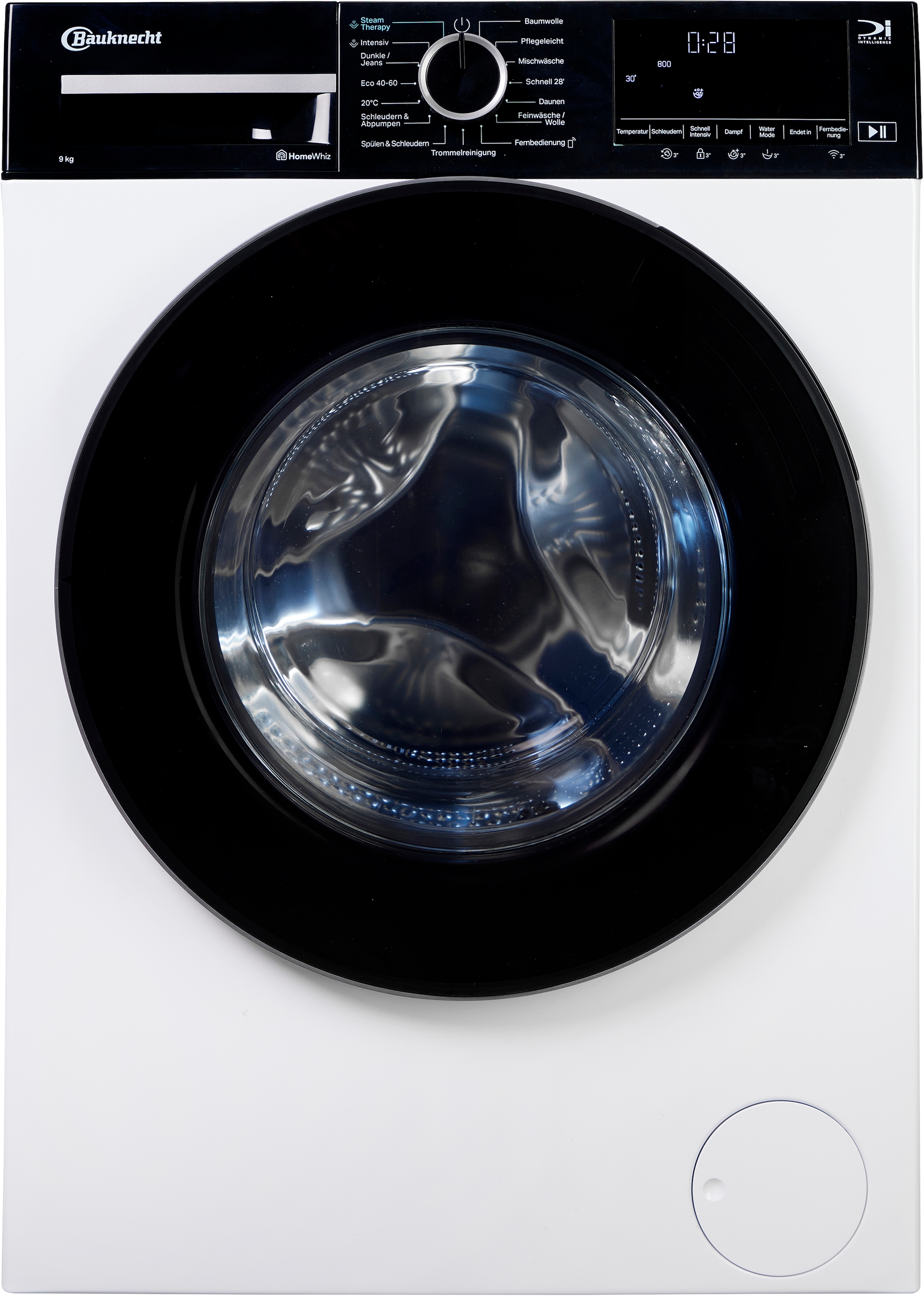 BAUKNECHT Waschmaschine »B WM Smart Eco 9A« 9 kg 1400 U/min AdaptiveWash – Intelligente Adaption der Waschprogramme