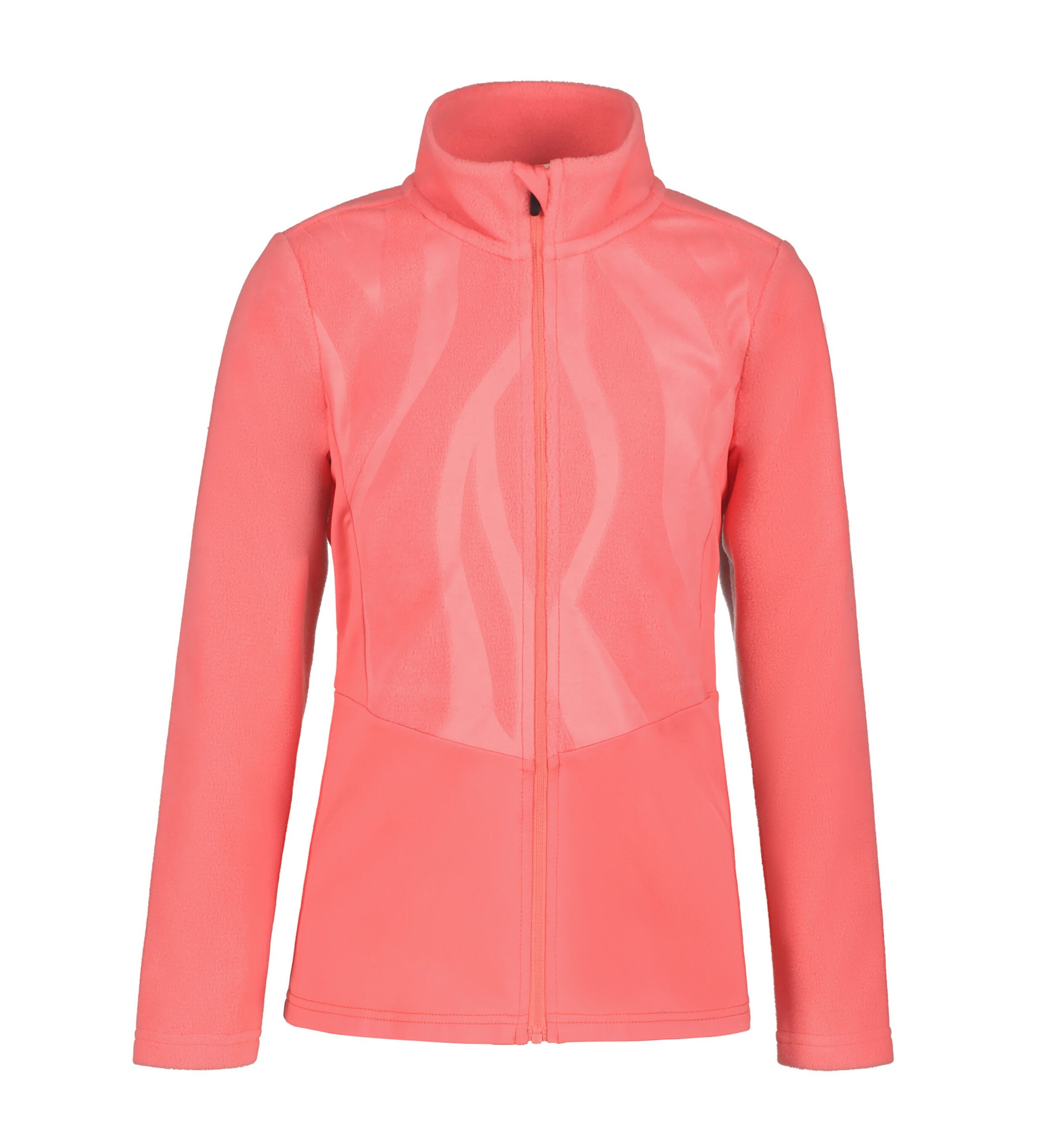 ICEPEAK Mädchen Fleecejacke "K FLEECEJACKE LOMETA", rot, Gr. 176, Obermaterial: 100% Polyester, Jacken, für Kinder und Jugendliche, aus Polyester,