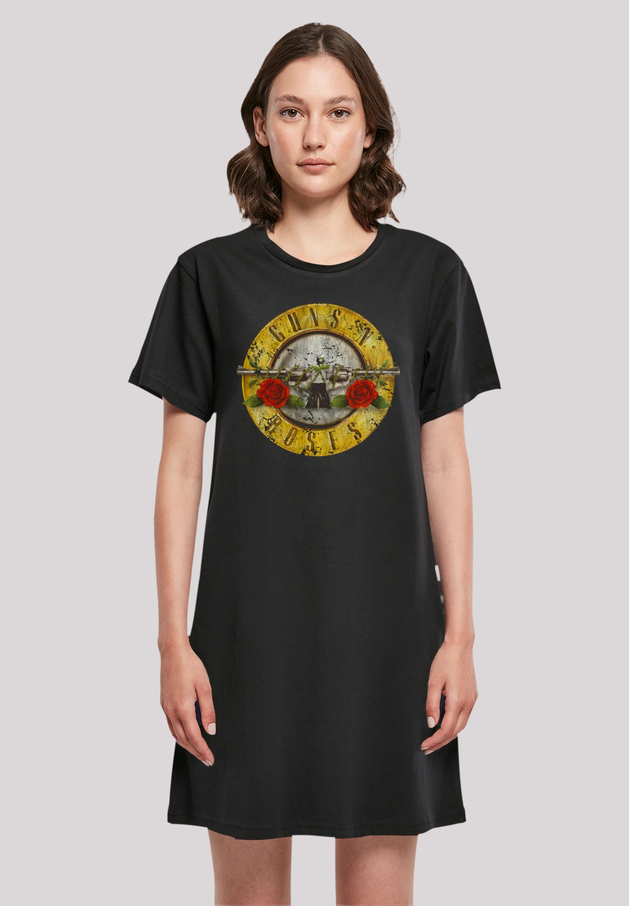 F4NT4STIC Shirtkleid "Guns n Roses Vintage Logo Black" Ohne Taschen Premium günstig online kaufen