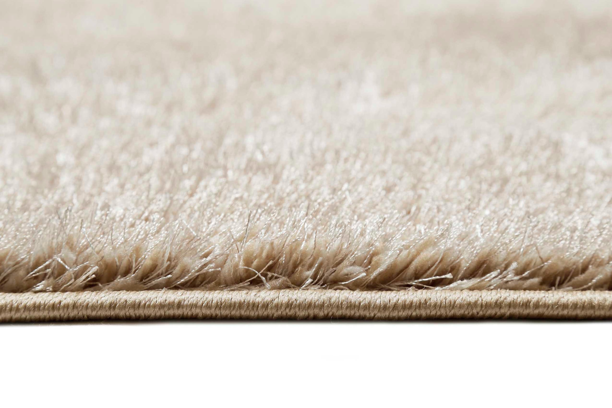 Esprit Hochflor-Teppich »Swagger Shag«, rechteckig, Wohnzimmer, Schlafzimmer, uni, waschbar, Antirutsch, gekettelt