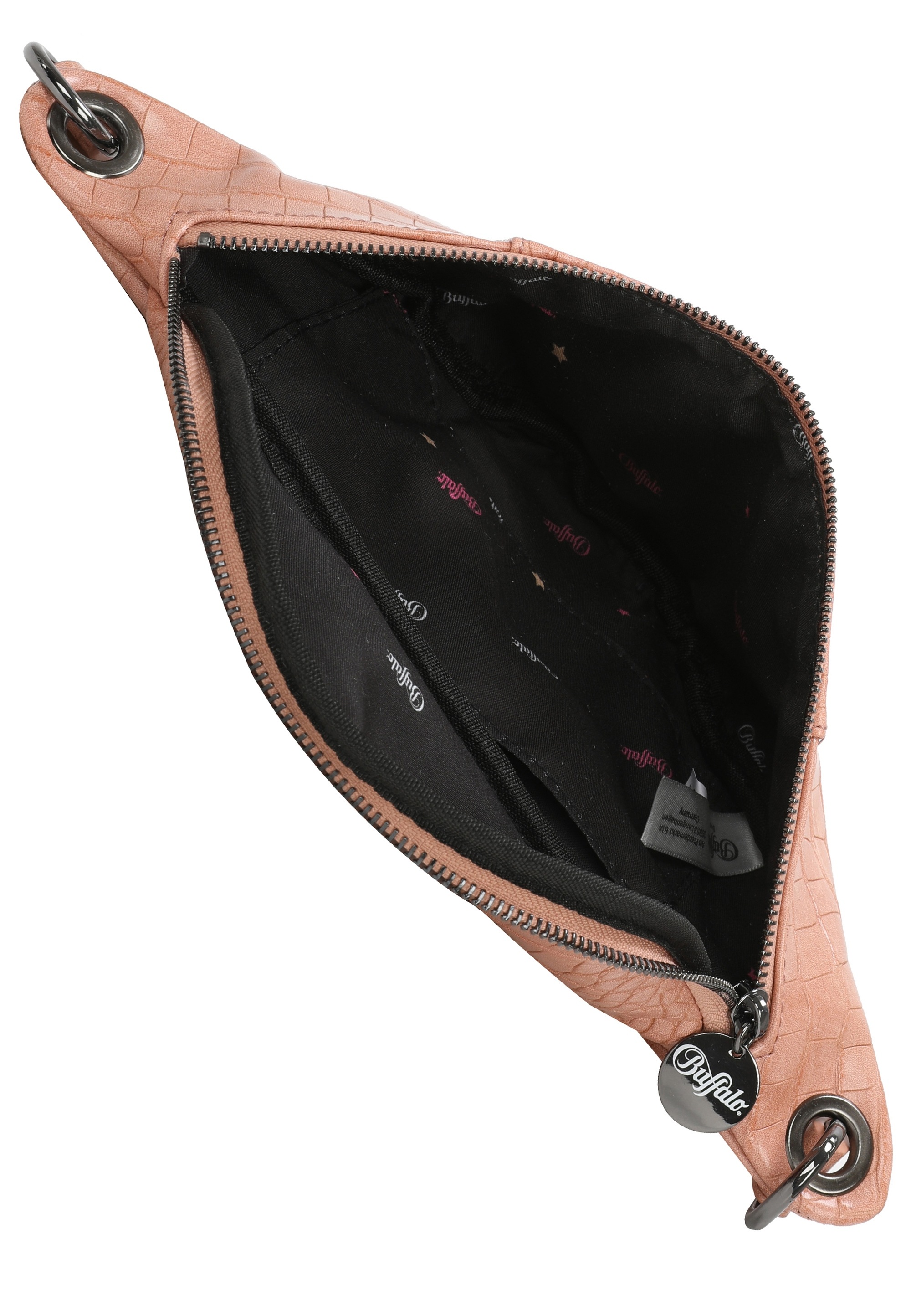 Buffalo Gürteltasche »Bum«, in Kroko-Optik