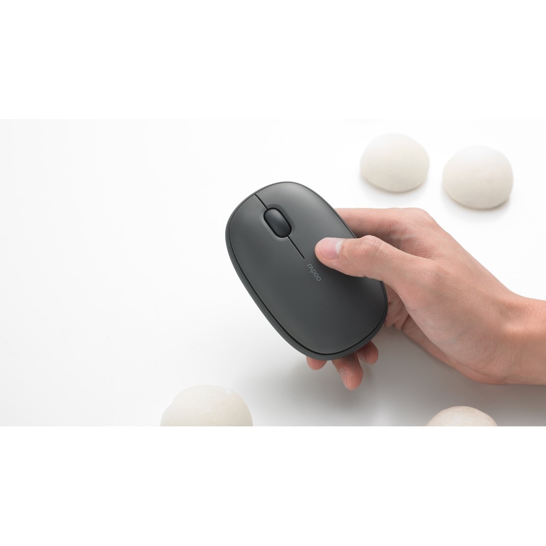 Rapoo Maus »M660 Silent Kabellose lautlose Multi-Mode-Maus, 2.4 GHz, 1300 DPI«, kabellos-Bluetooth