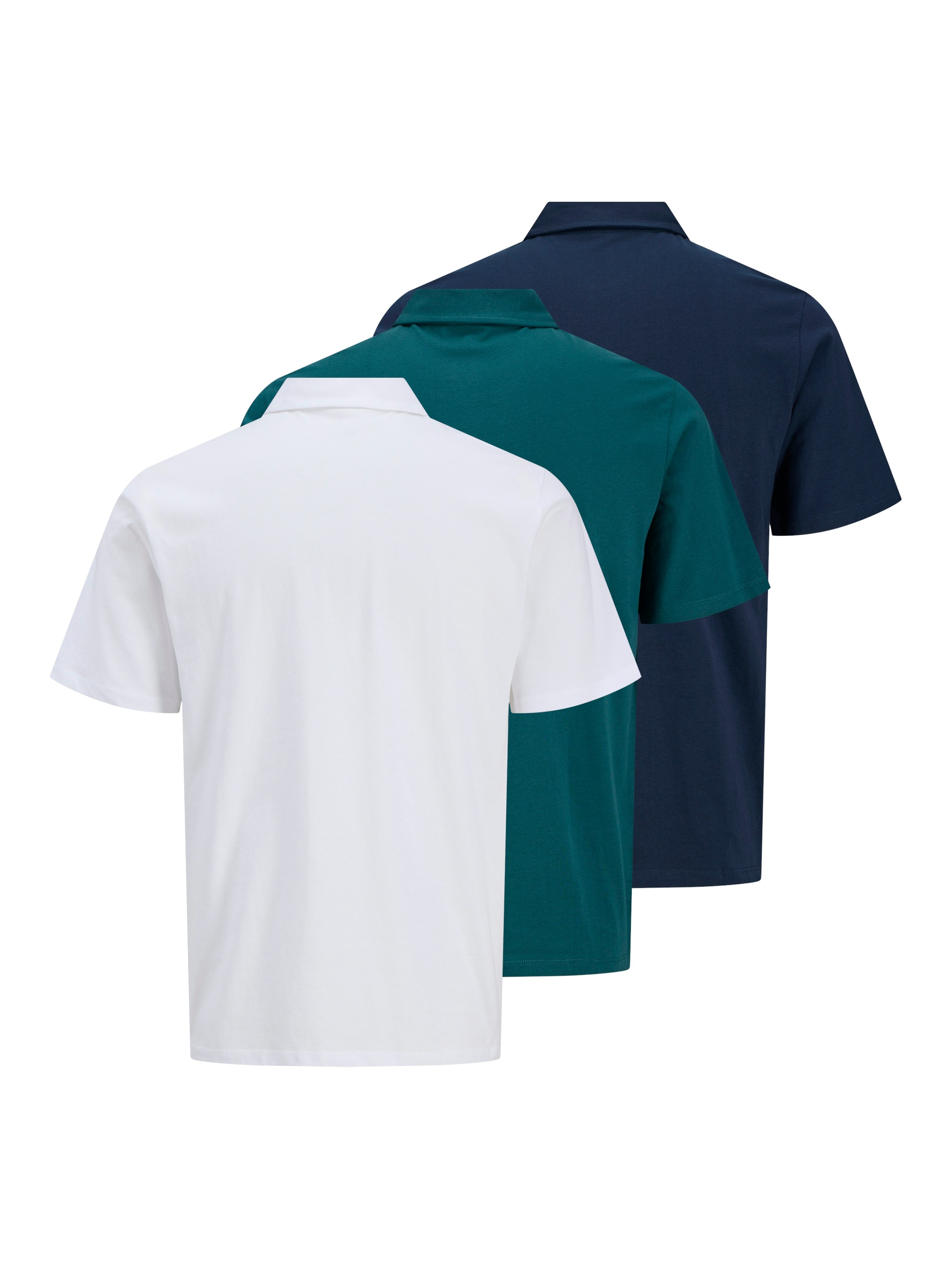 Jack & Jones Poloshirt »JJBRANDON POLO SS 3PK MP« Packung, 3