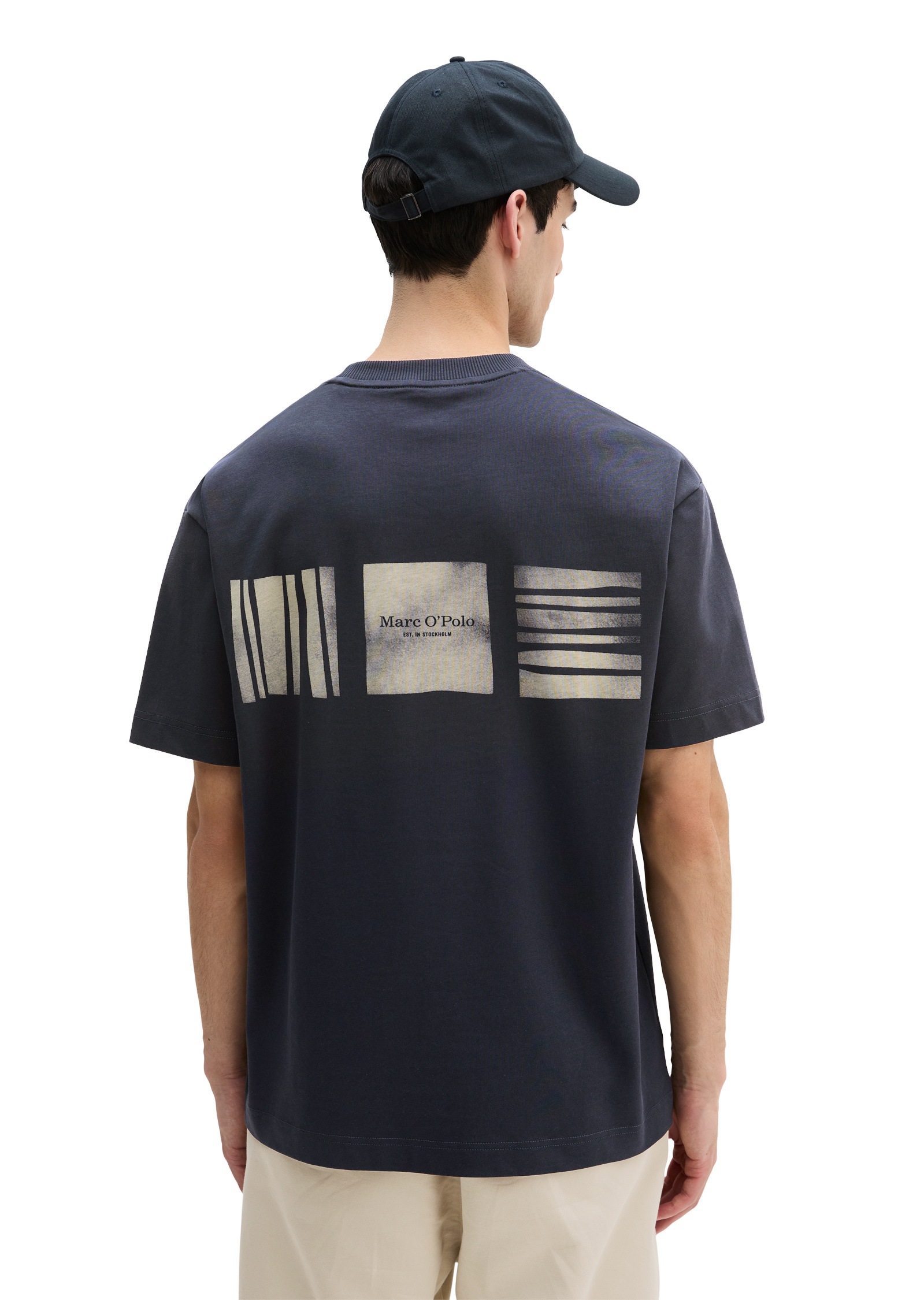 Marc O'Polo T-Shirt »mit Rückenprint«