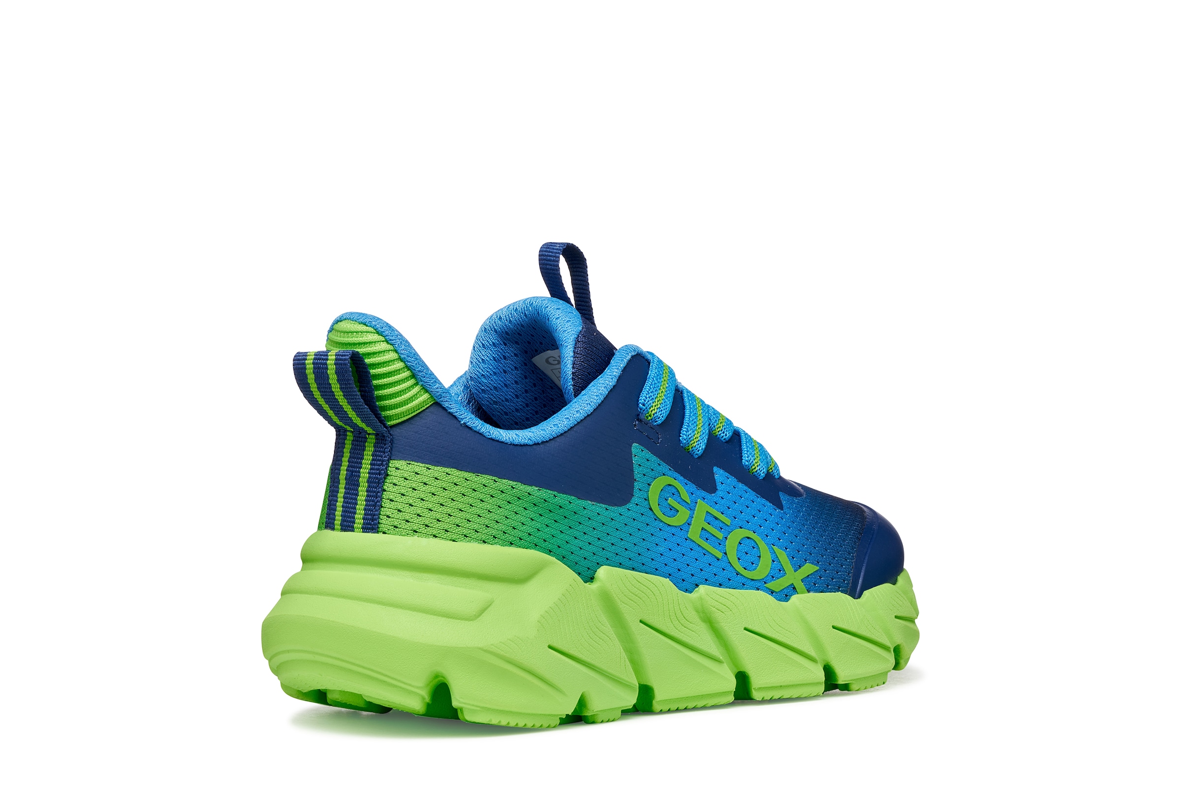 Geox Sneaker »J FLEXYPER FAST BOY«  Slipper mit auffälliger Laufsohle, Größenschablone zum Download