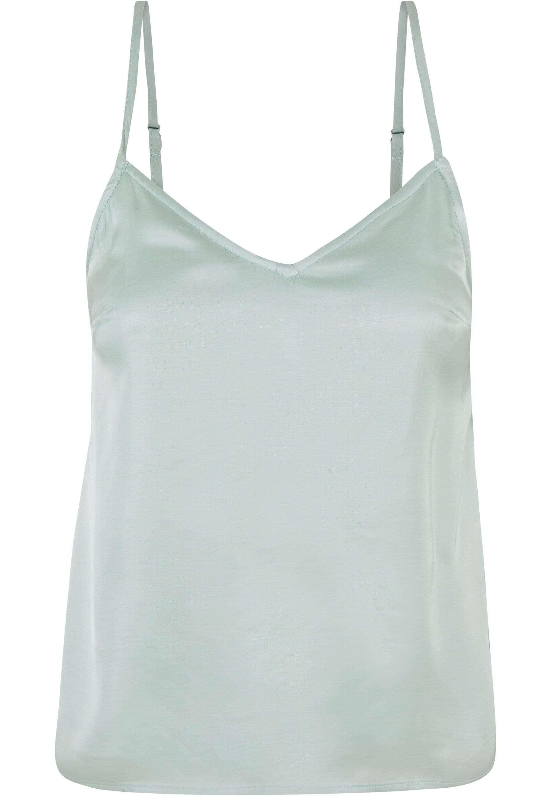URBAN CLASSICS Muskelshirt "Urban Classics Damen Ladies Viscose Satin Slip günstig online kaufen
