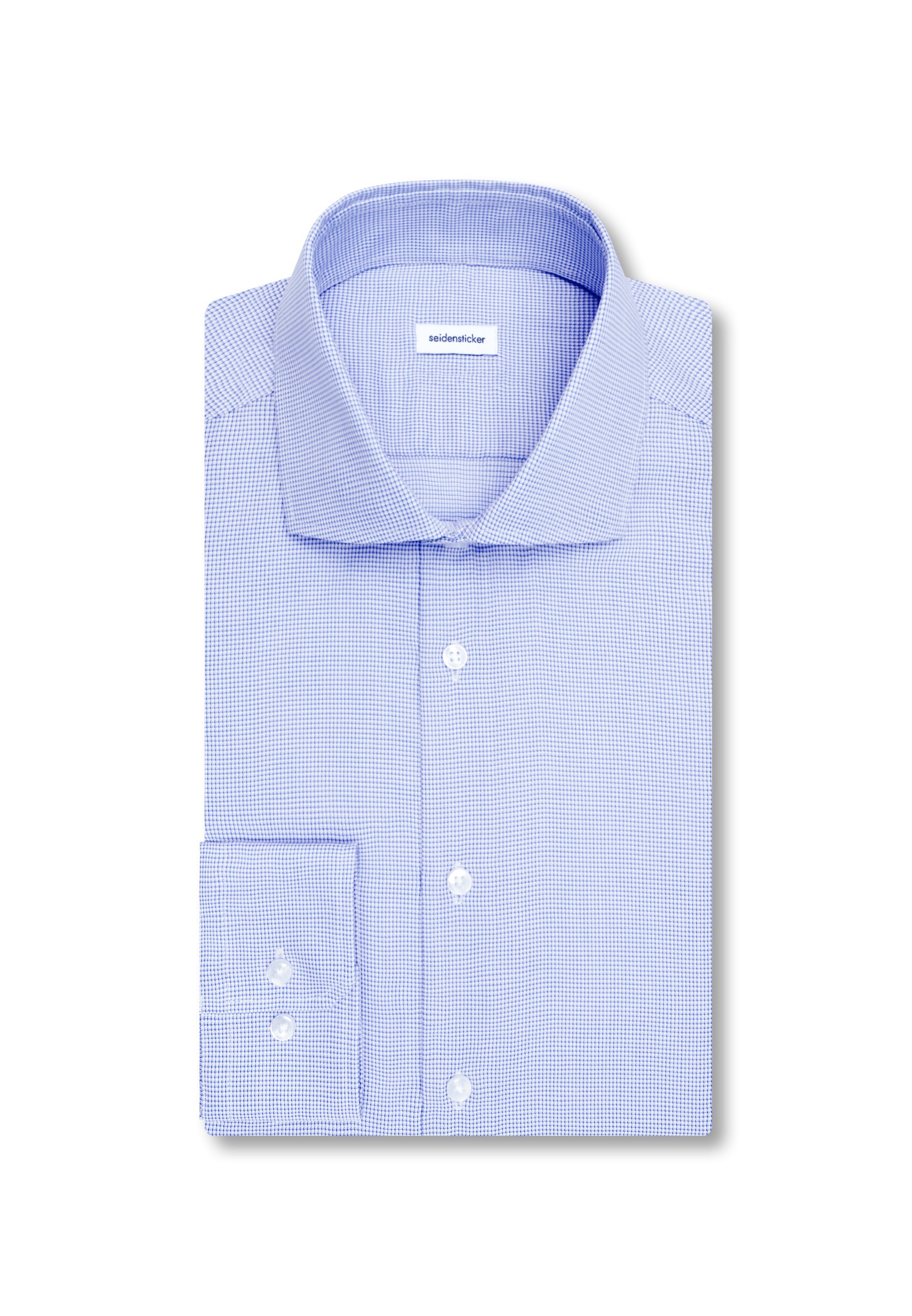 seidensticker Businesshemd »Schwarze Rose« Slim 1/1 Kentkragen Struktur