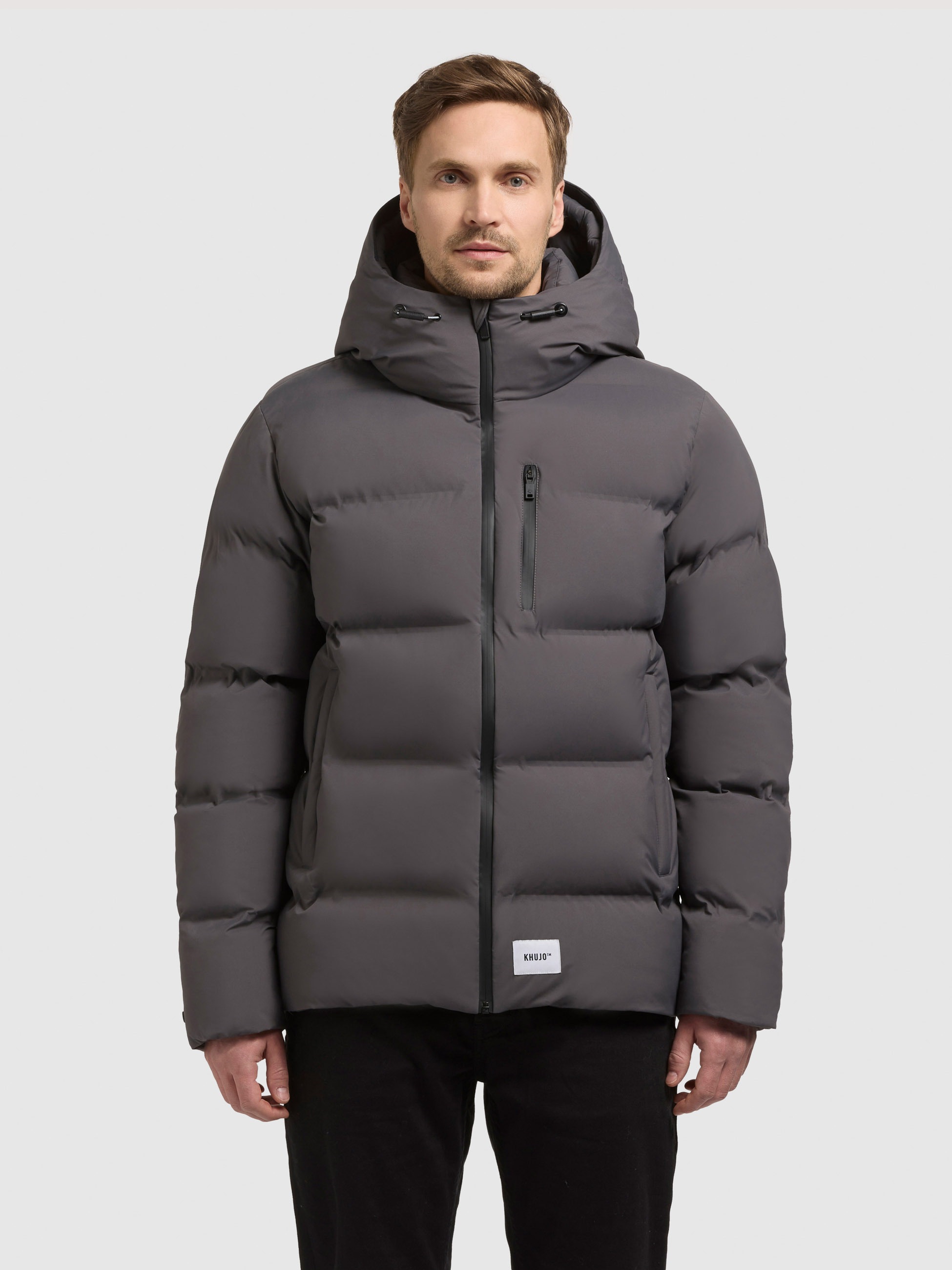 khujo Steppjacke »SILAS3« mit Kapuze