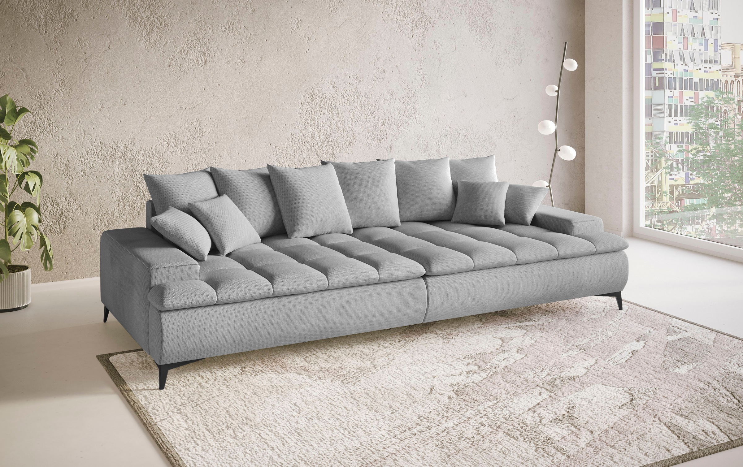 Mr. Couch Big-Sofa »Haiti III«, Mit Kaltschaum, bis 140 kg belastbar