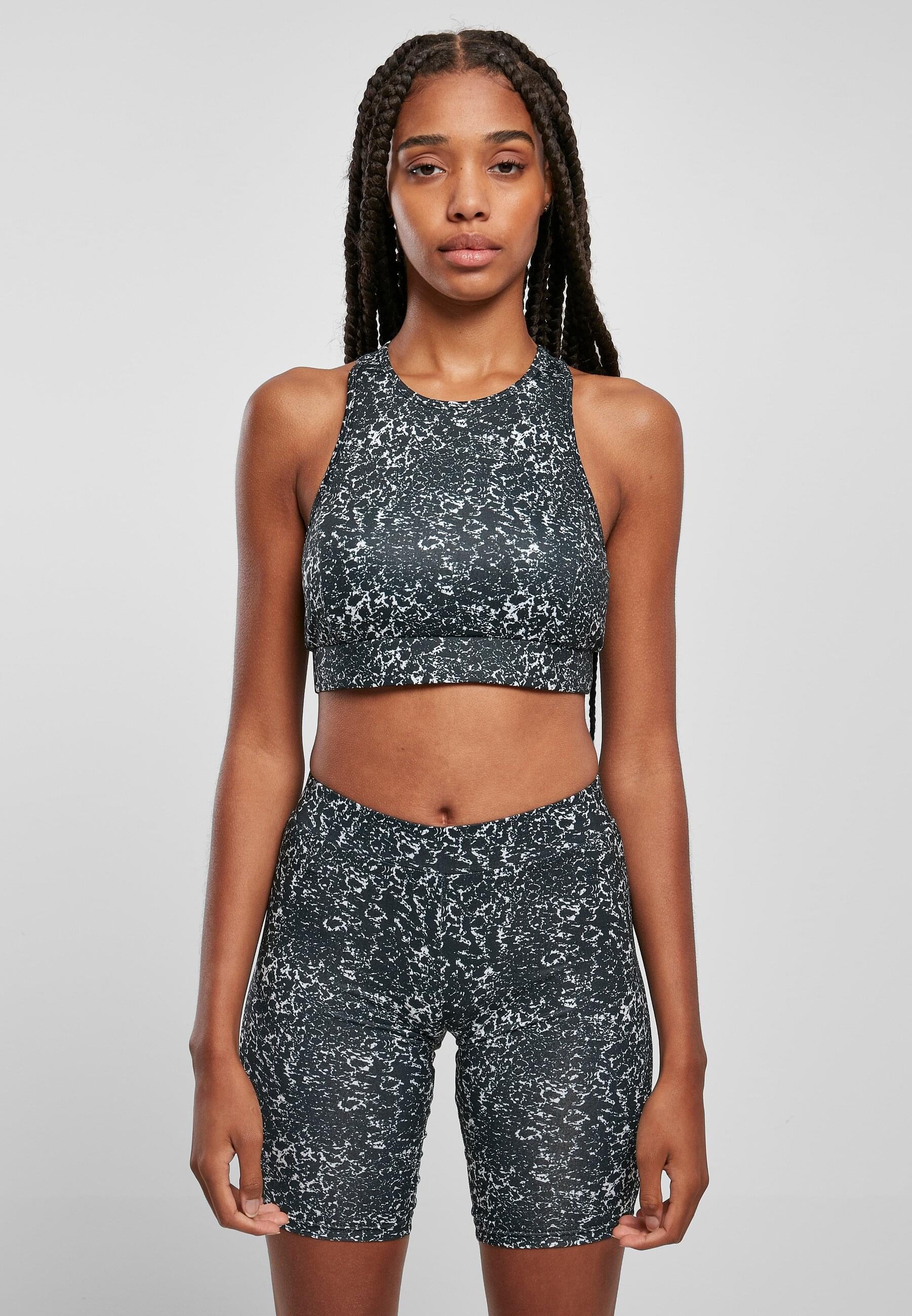 URBAN CLASSICS Sport-BH »Urban Classics Damen Ladies Tie Dye Sports Bra«