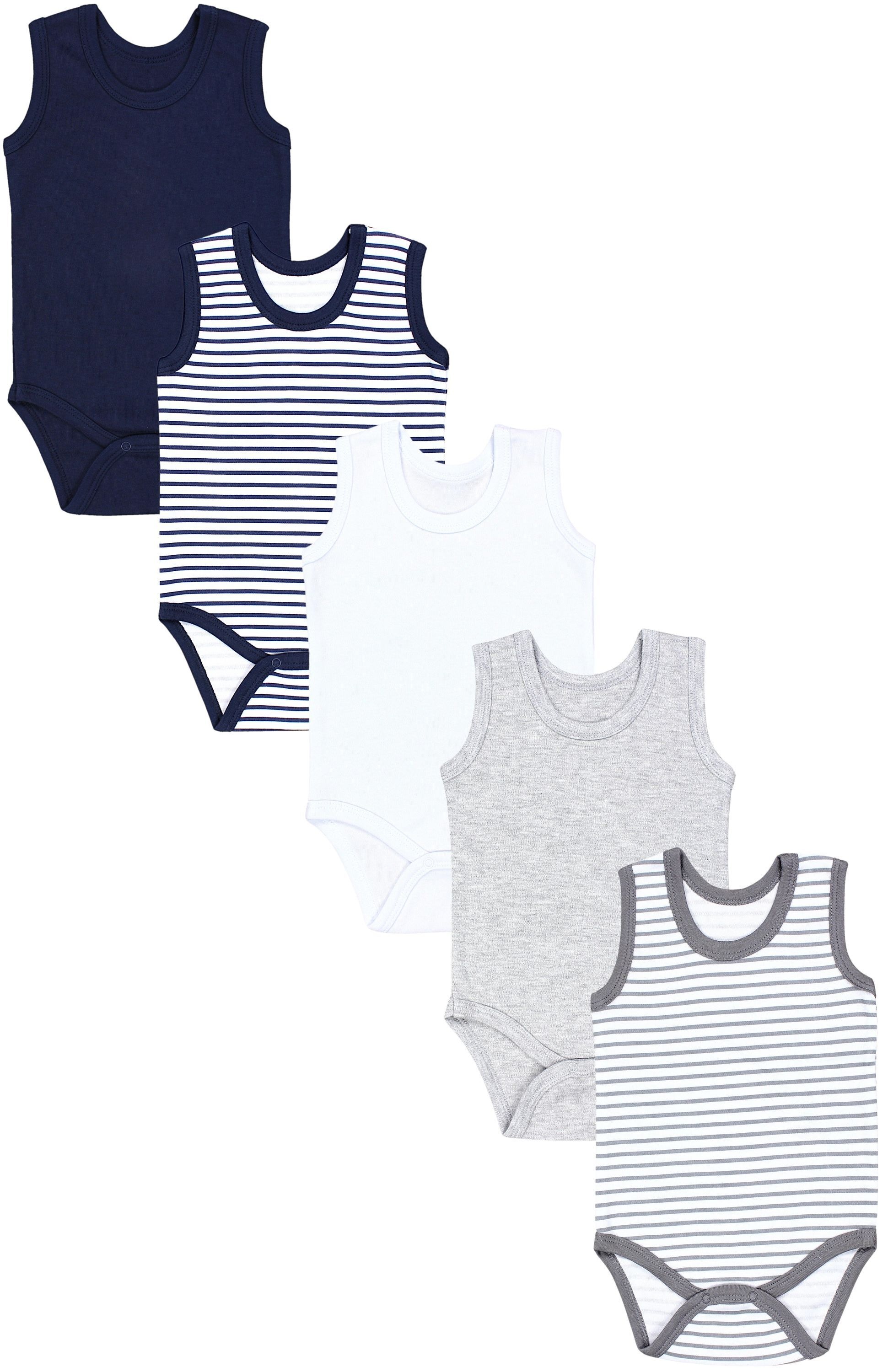 TupTam Body »Body Baby Jungen Achselbody 5er Pack«