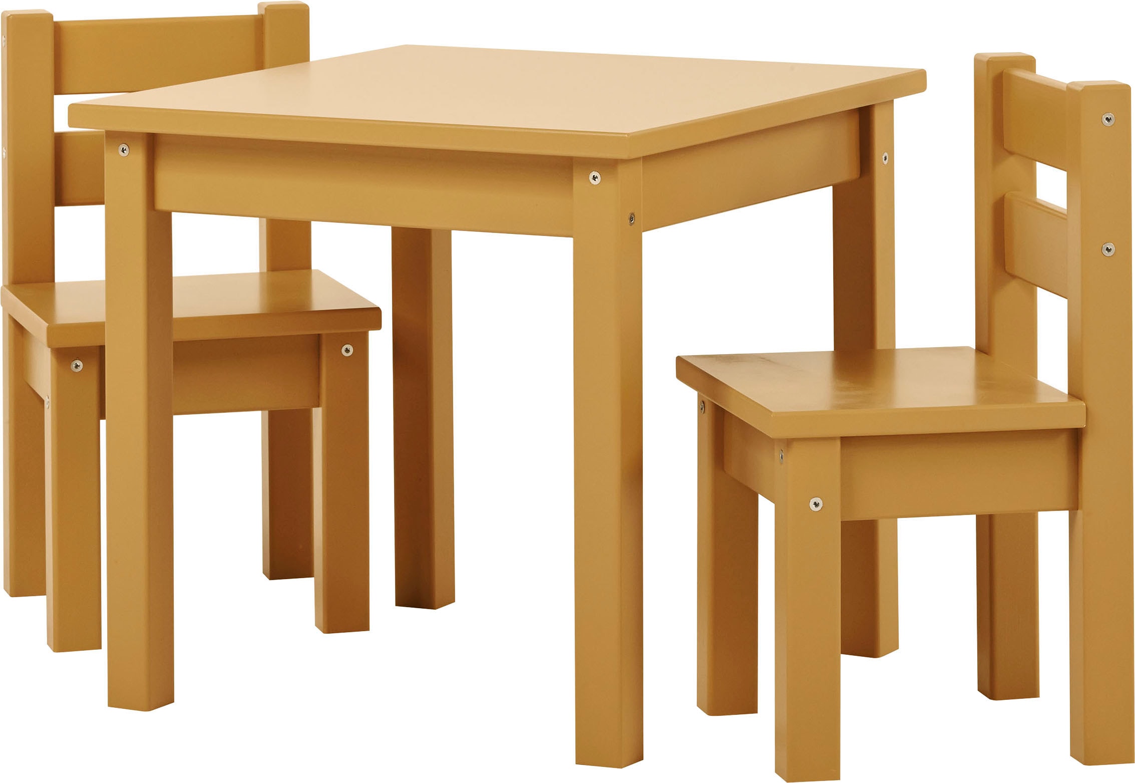 Hoppekids Kindersitzgruppe "MADS Kindersitzgruppe" Set, 1 Tisch, 2 Stühle, günstig online kaufen