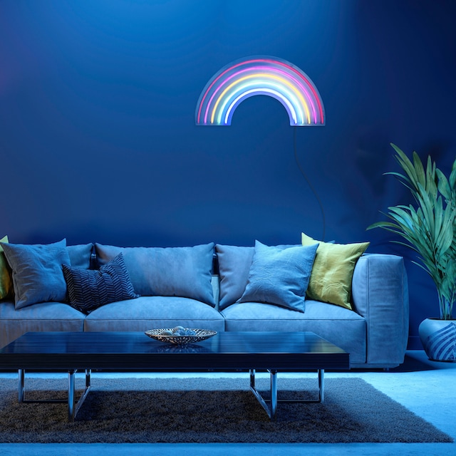 Wandleuchte LED | »NEON-RAINB«, flammig-flammig 1 JUST LIGHT BAUR