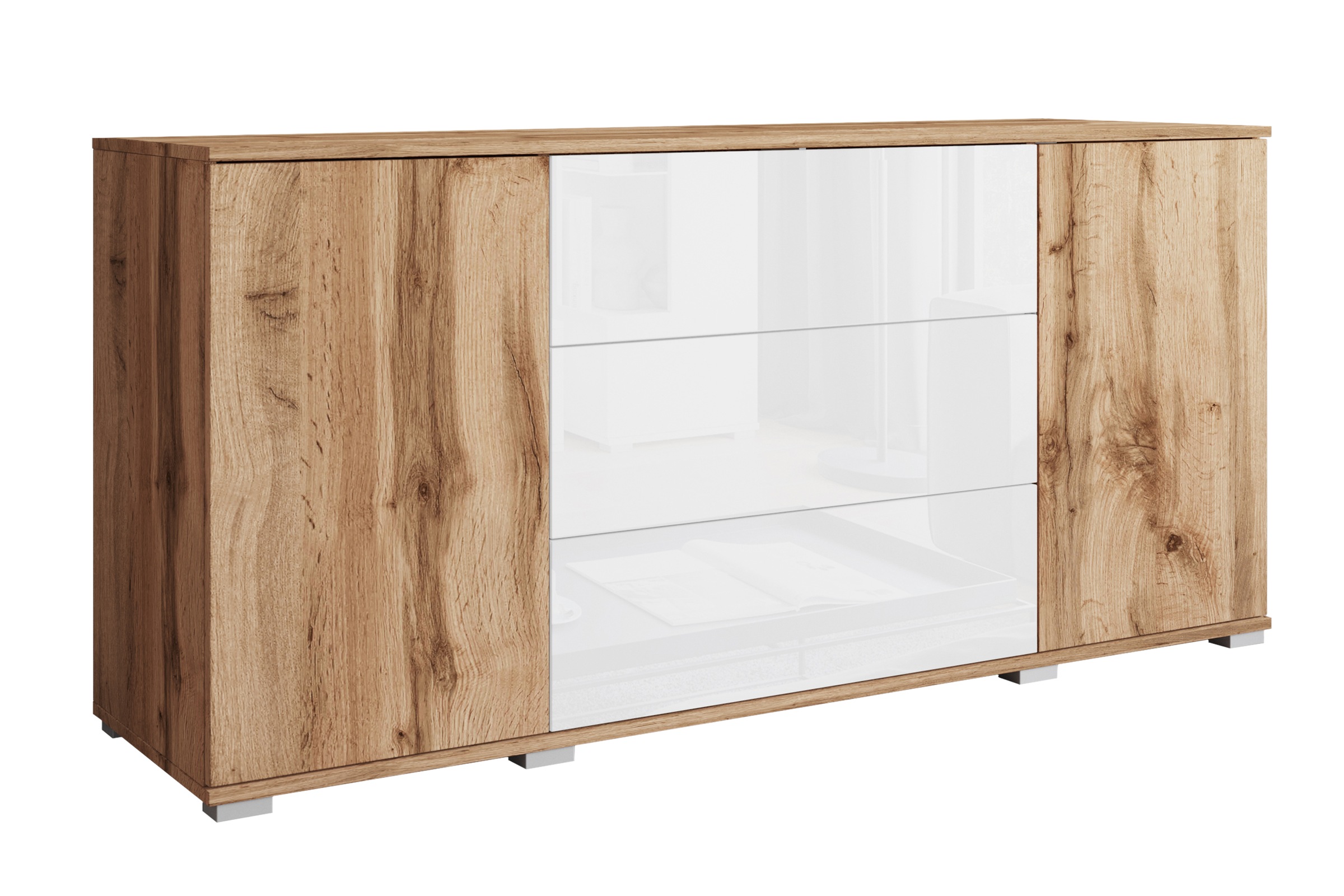 INOSIGN Sideboard "Kenia", (1 St.), Modernes Sideboard mit 3 Schubladen und günstig online kaufen