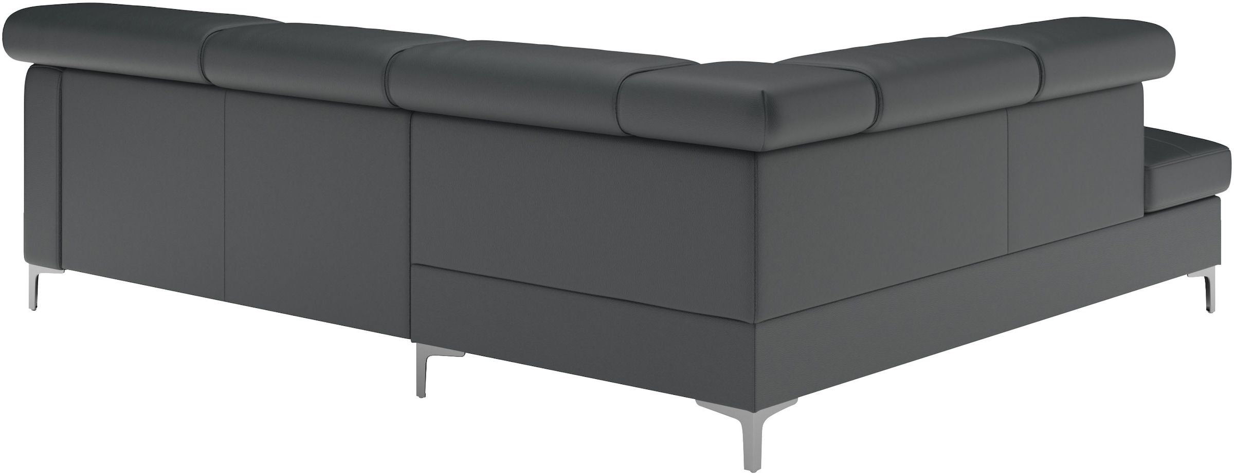 COTTA Ecksofa »Sammy L-Form«, mit Kopfteilverstellung, wahlweise mit Bettfunktion & Bettkasten