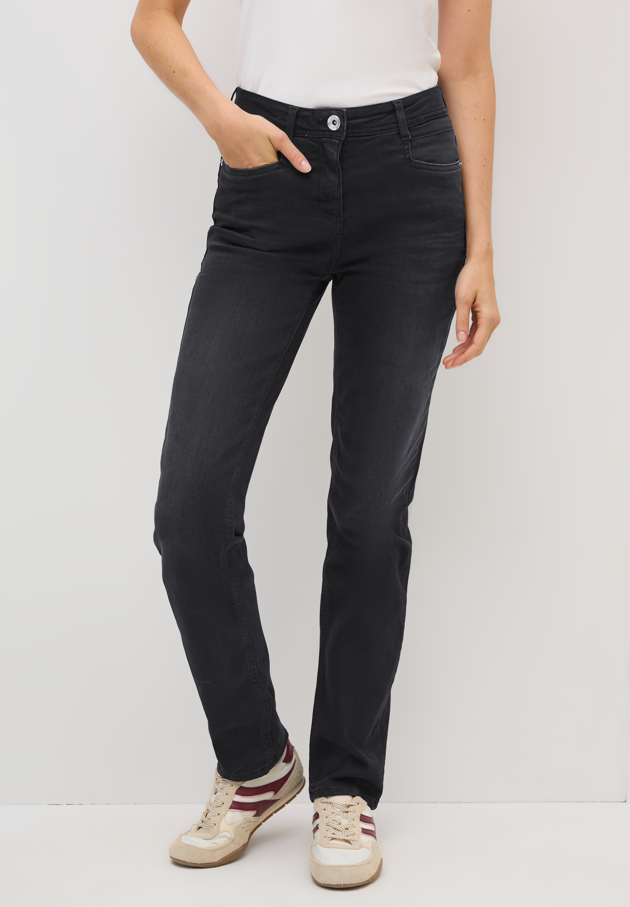 Cecil Slim-fit-Jeans, High Waist günstig online kaufen