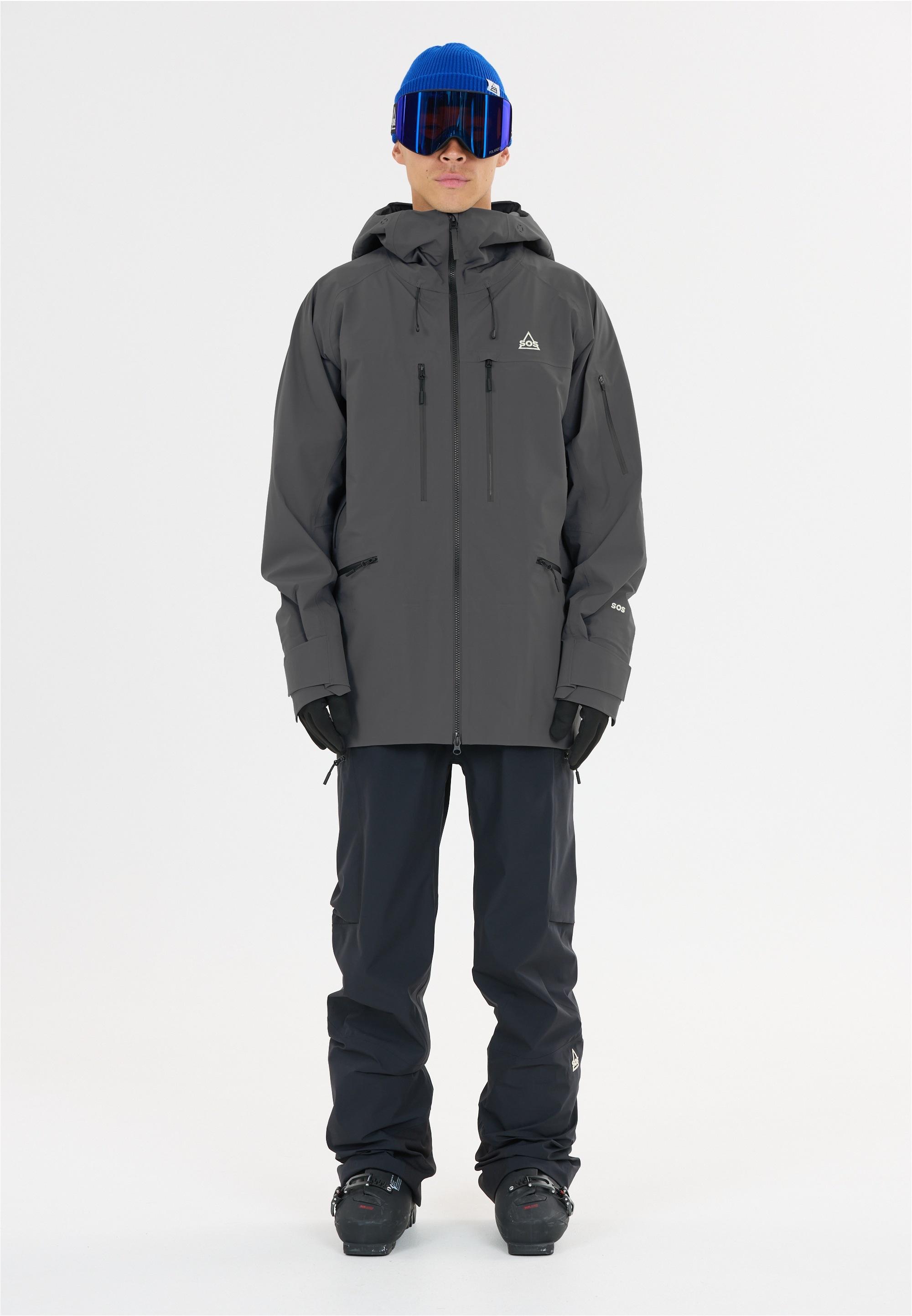 SOS Softshelljacke »Kula« mit wasserdichter Membran