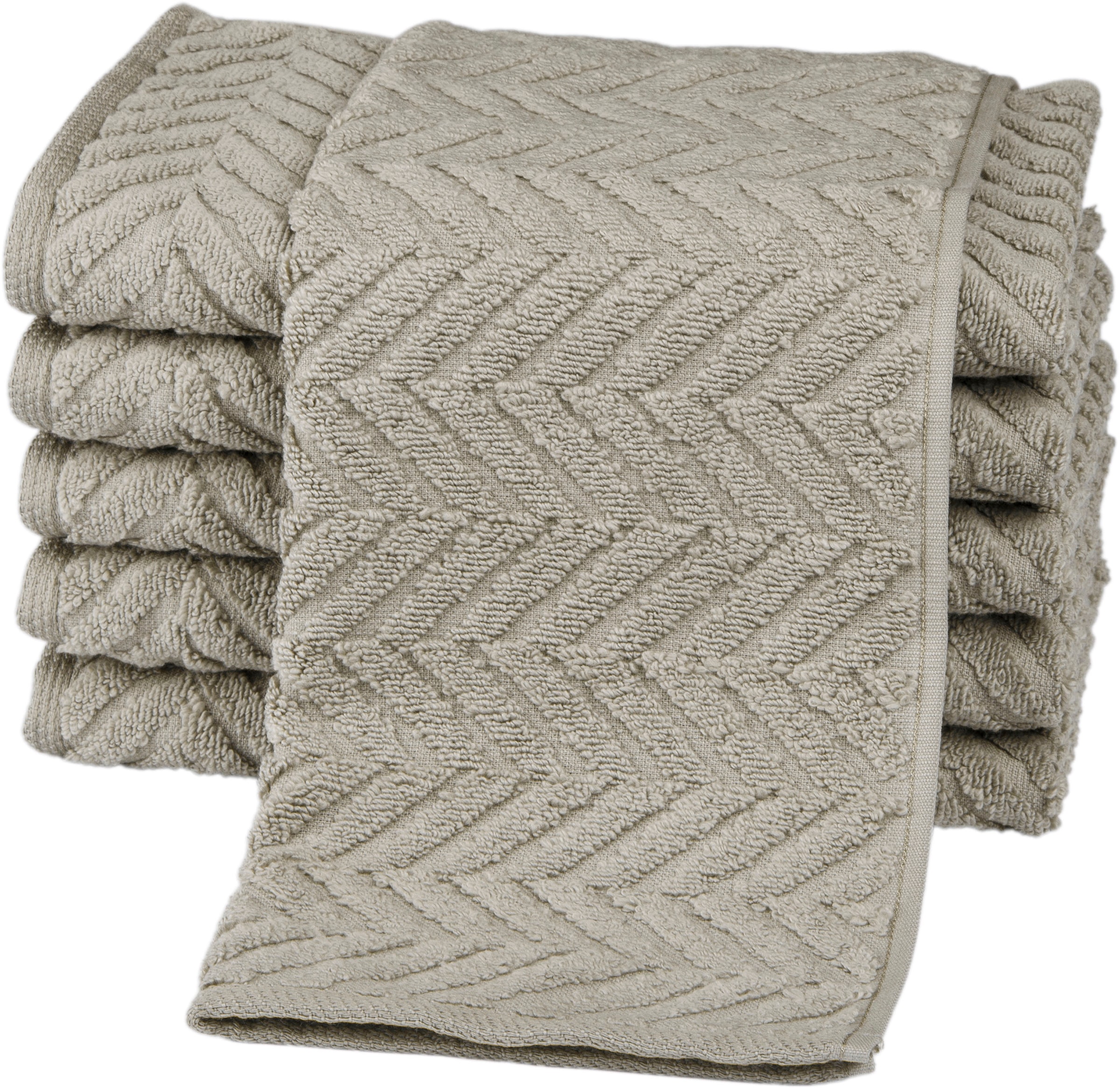 Gästehandtücher ROSS, B:30cm L:50cm, grau, Frottier, Obermaterial: 100% Baumwolle, Handtücher, "Sensual 9001", 100% Baumwolle