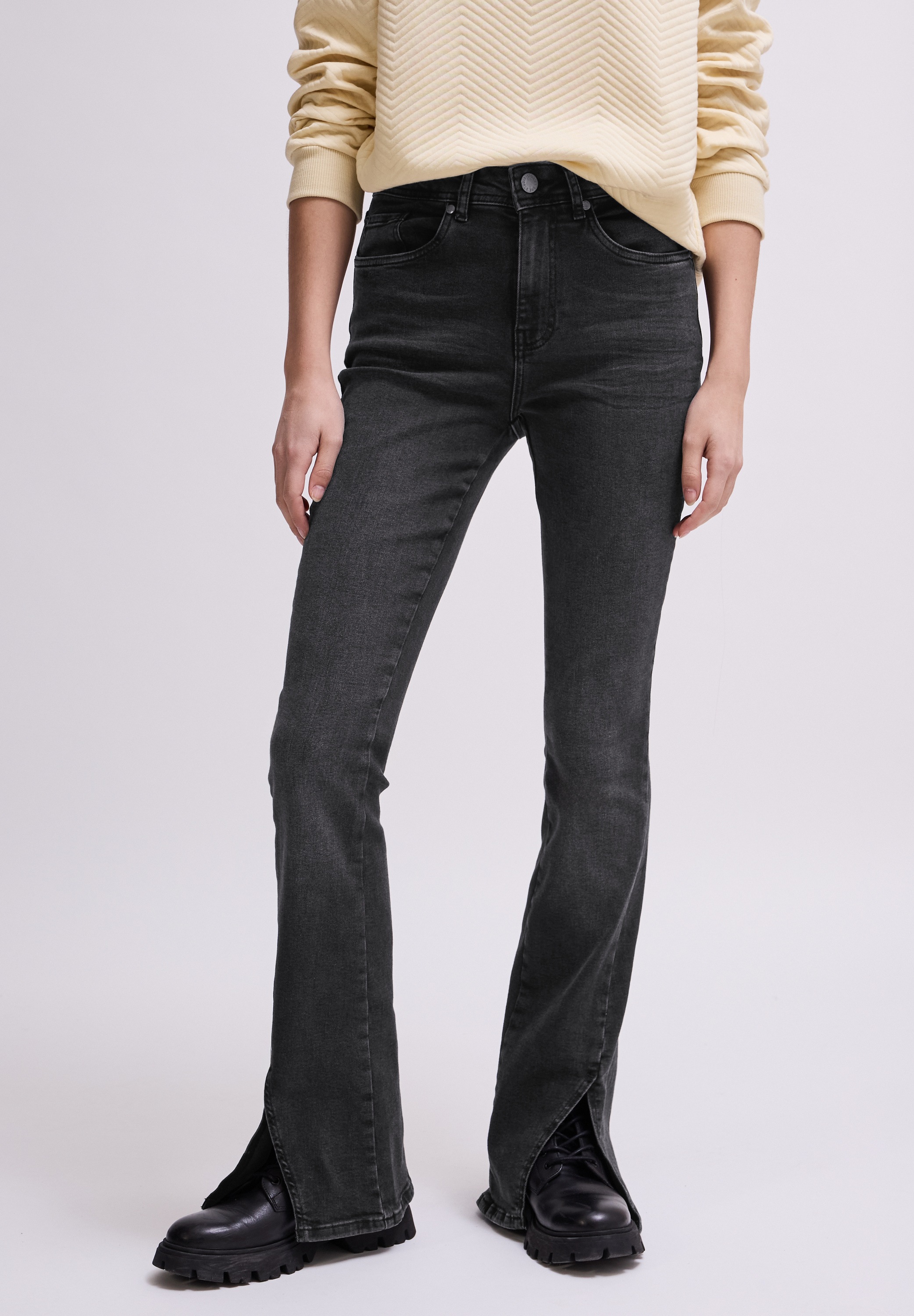 Thumbnail - STREET ONE STUDIO Skinny-fit-Jeans High Waist