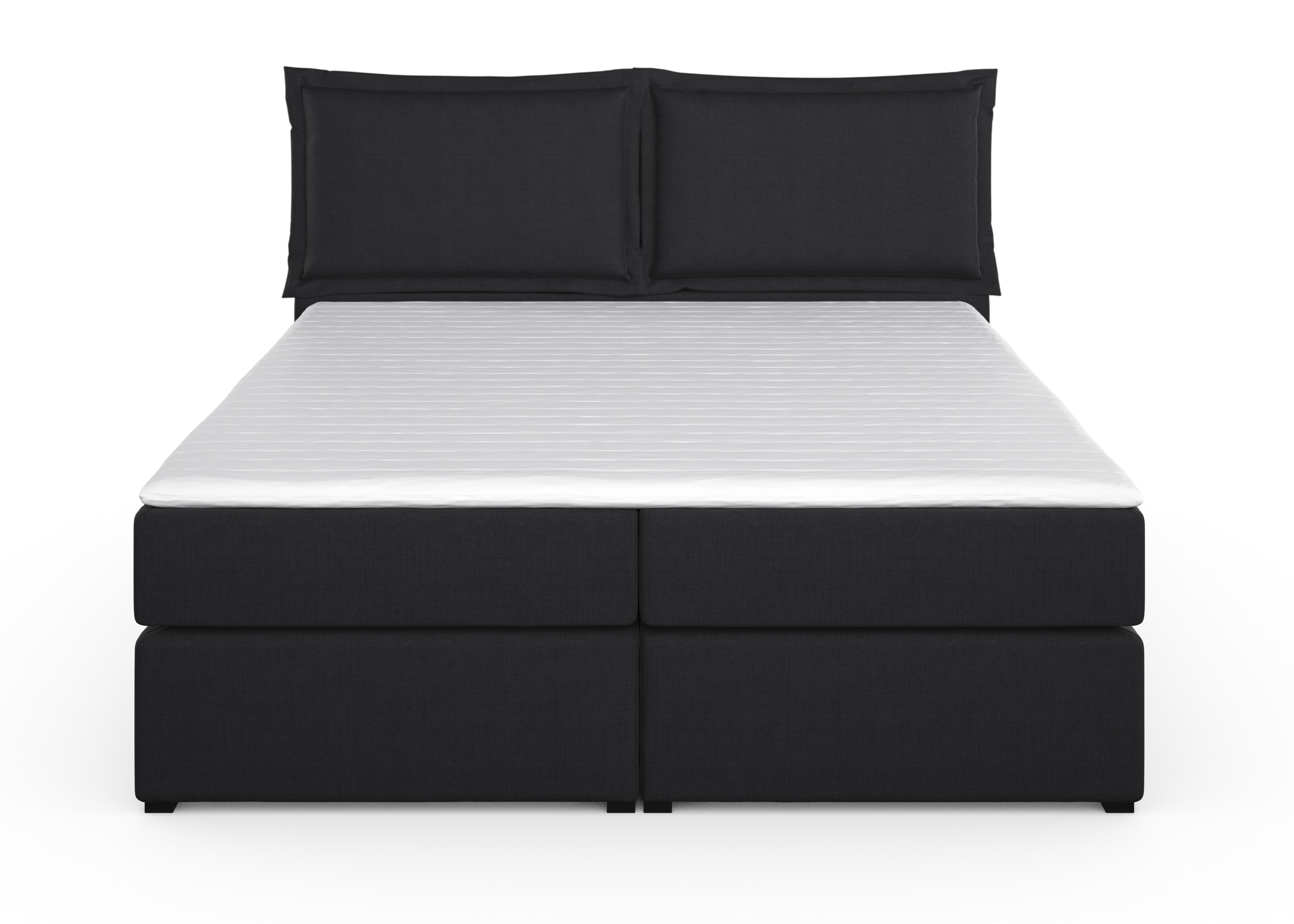 Home affaire Boxspringbett »Lysann«, 5fach verstellbares Kopfteil, in 4 Breiten, 3 Matratzenarten