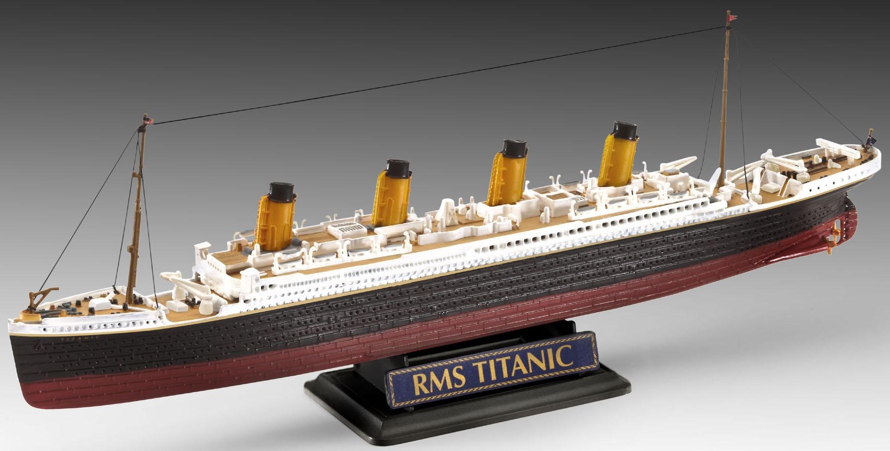 Revell® Modellbausatz »Geschenkset Titanic«, (Set), 1:700 · 1:1200, Made in Europe