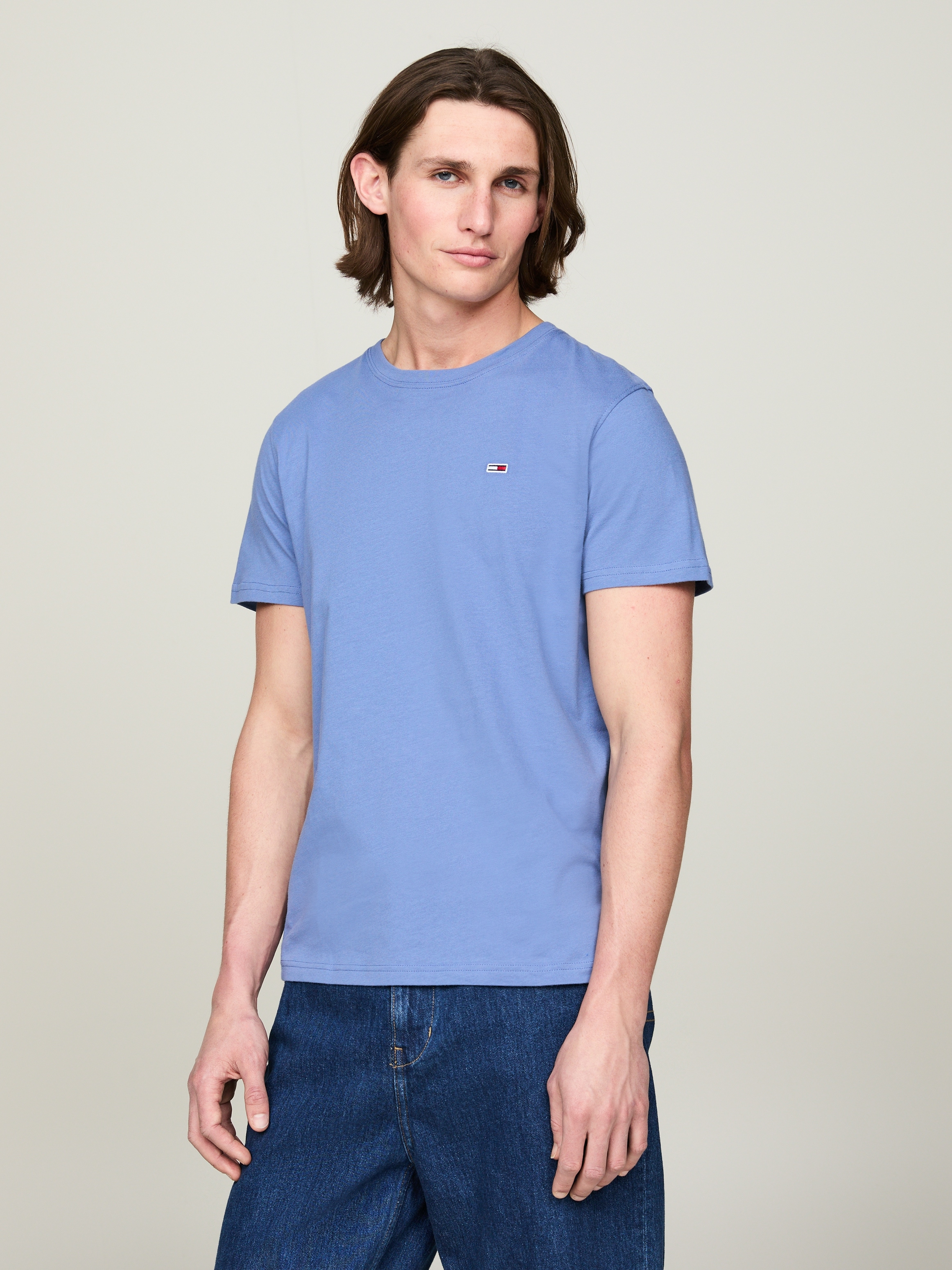 Tommy Jeans T-Shirt "TJM 2PACK SLIM JERSEY TEE", mit Rundhalsausschnitt günstig online kaufen