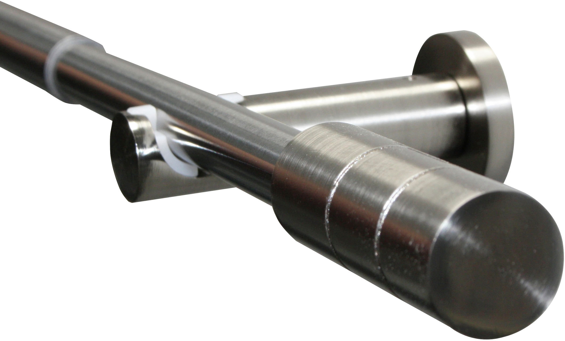 GARDINIA Gardinenstange "Set Metall" Ø 19 mm 1 läufig-läufig ausziehbar 1-L günstig online kaufen