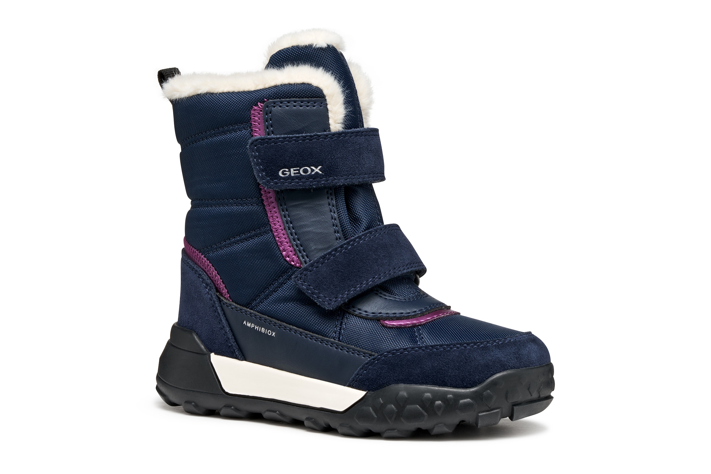 Geox Winterboots "J TREKKYUP GIRL B AB" Klettstiefel mit Warmfutter, Größen günstig online kaufen