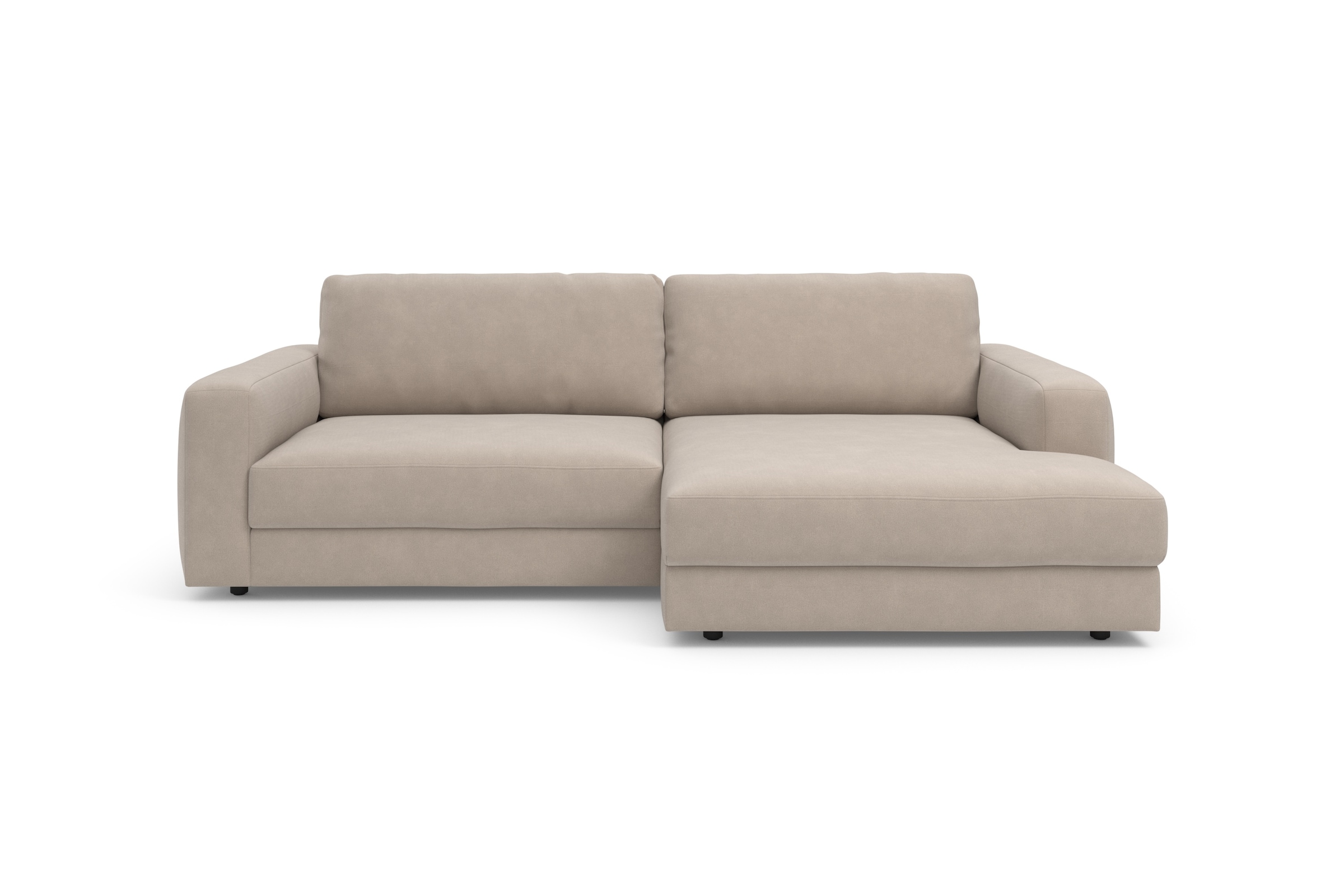 TRENDMANUFAKTUR Ecksofa »Bourbon, Designsofa mit tollem Sitzkomfort, L-Form,«, extra tiefe Sitzfläche, wahlweise mit Sitztiefenverstellung