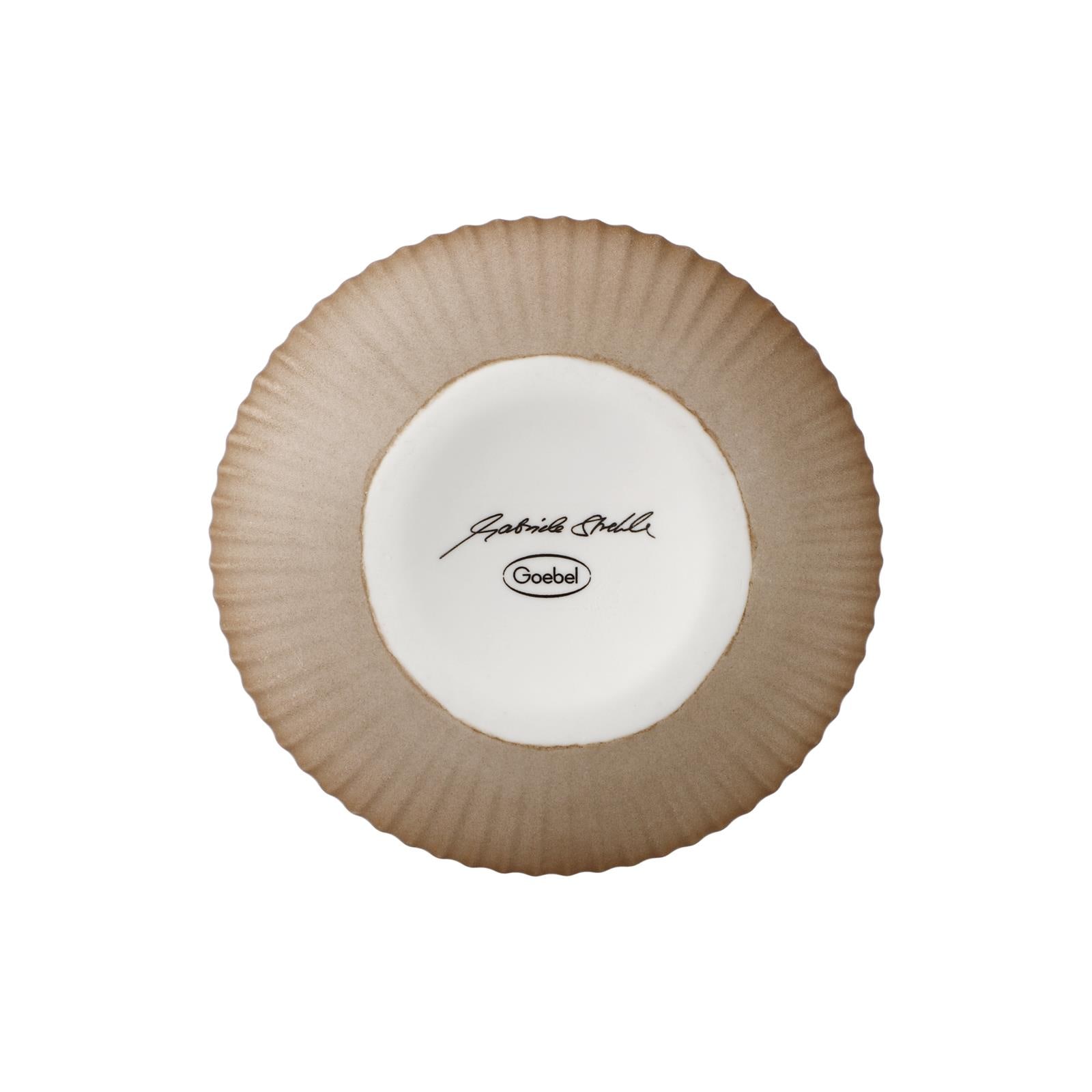 Goebel Dekovase »Vase Studio 8 Raindrop Powder 15 cm beige« Abwischbar