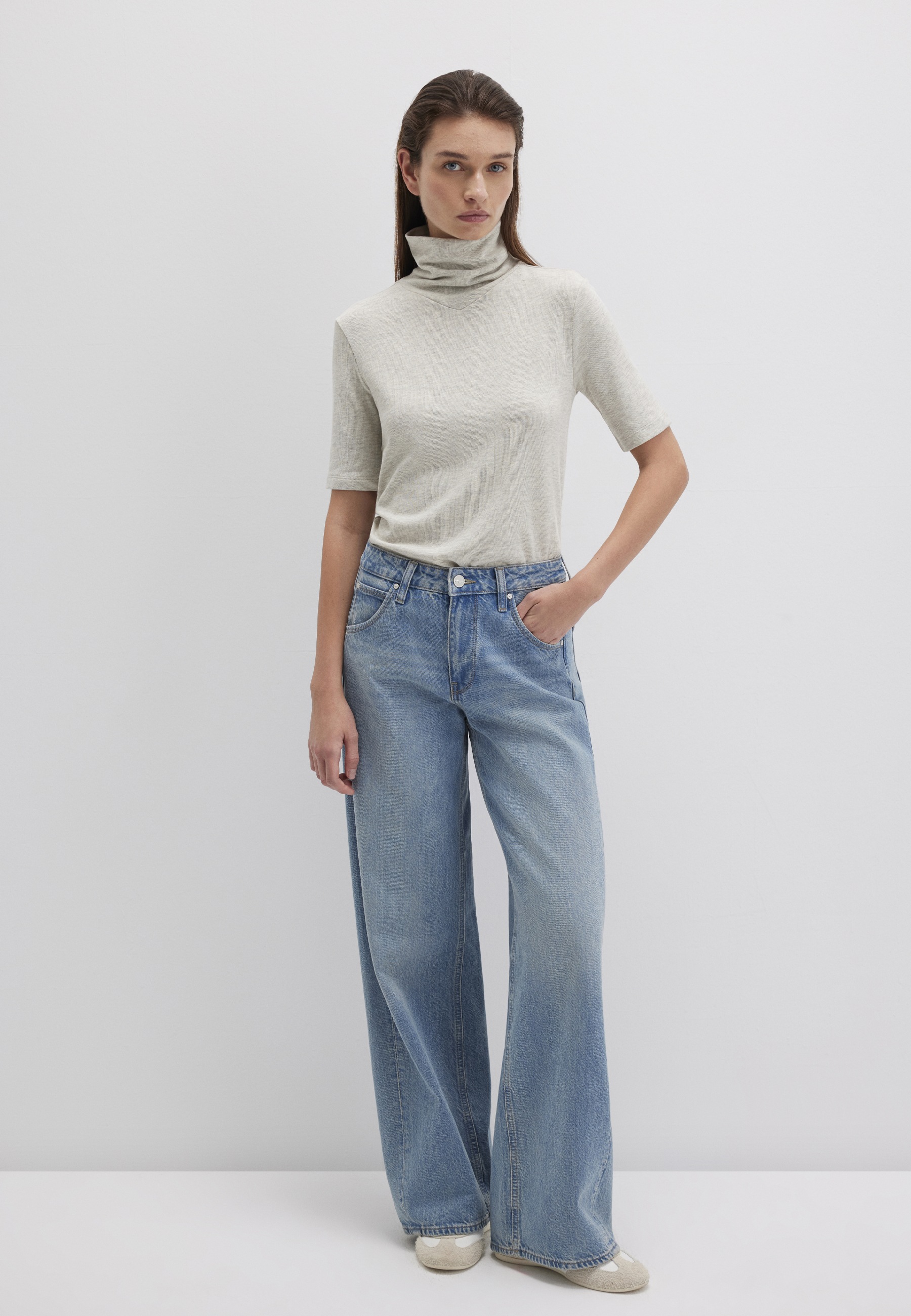 Mavi T-Shirt »SHORT SLEEVE FASHION JERSEY« Top kurzarm