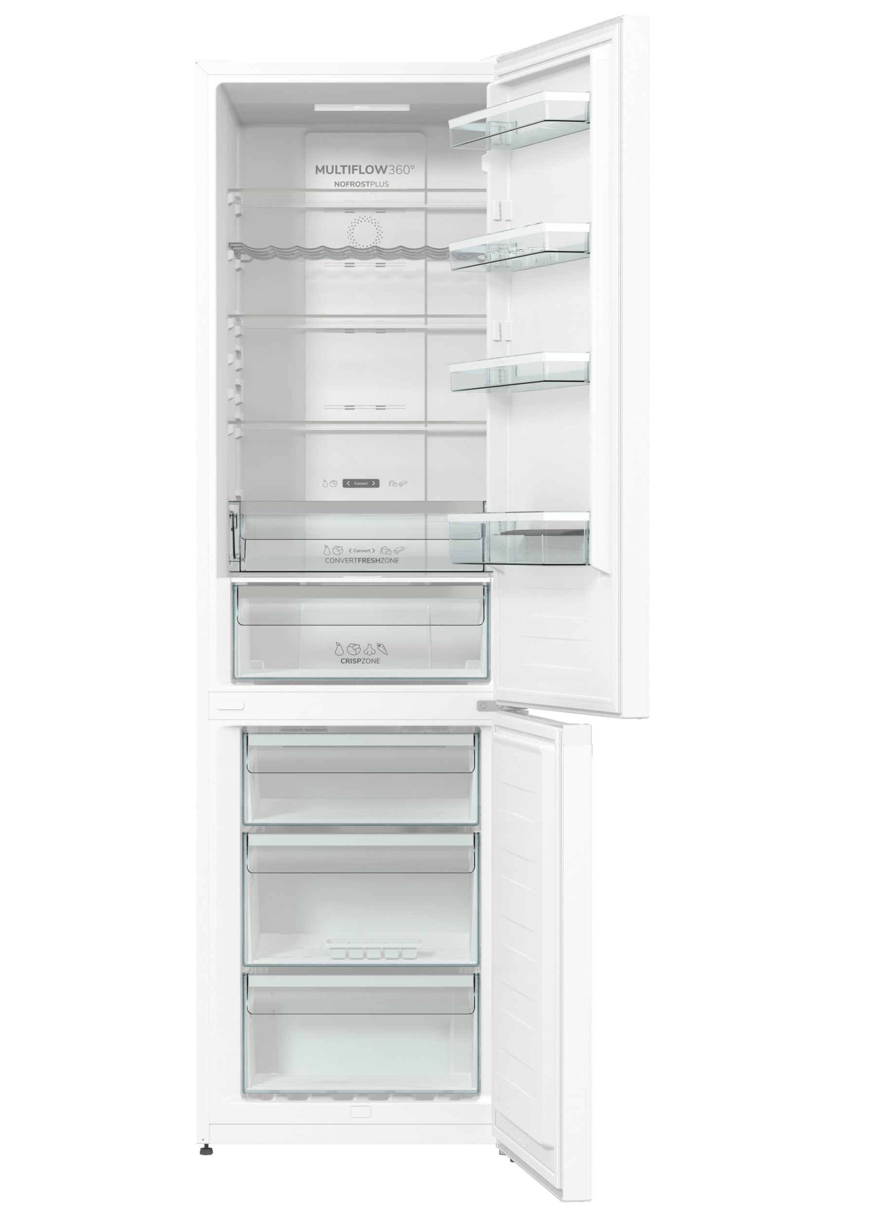 GORENJE Kühl-/Gefrierkombination »NRK620B61W4OT«, NoFrostPlus, ConvertFresh Zone